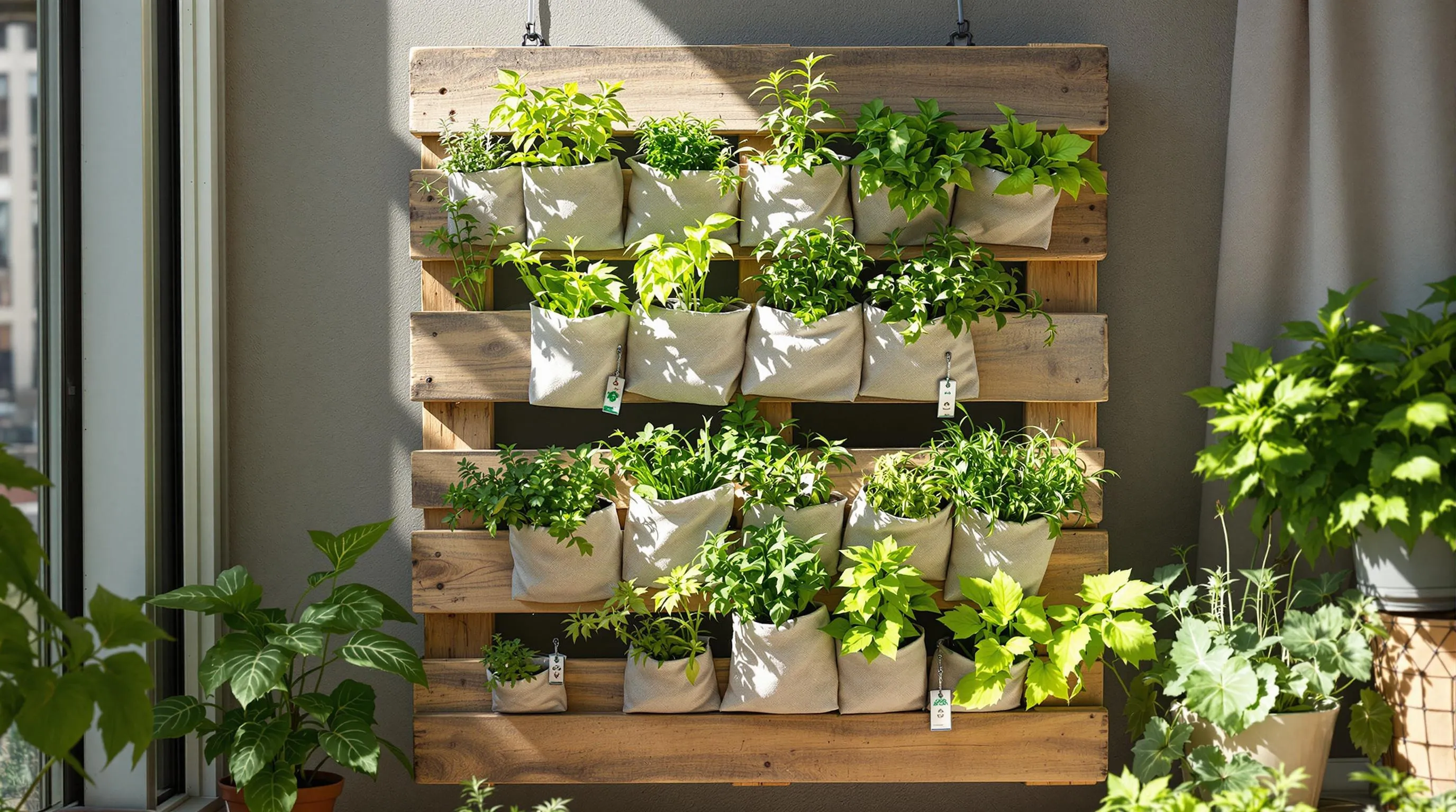 2 balcony herb garden ideas