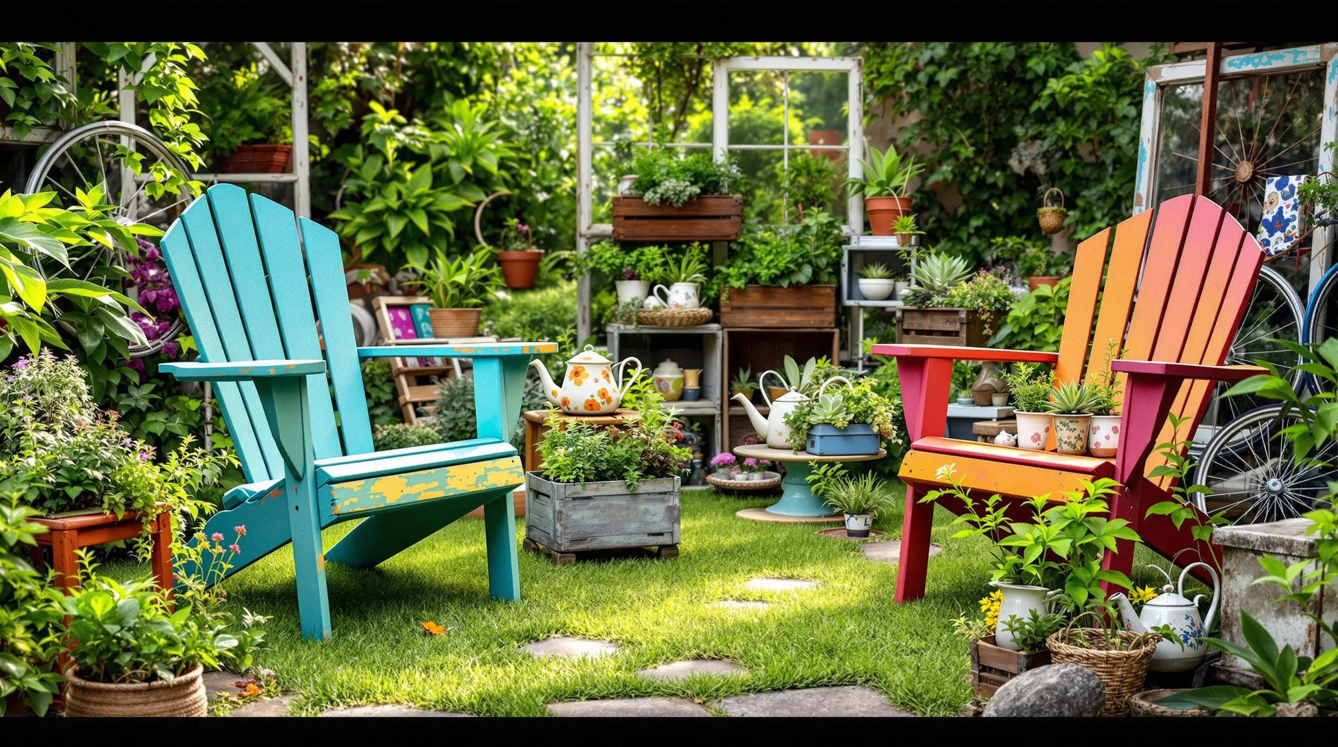 2 eco friendly garden ideas
