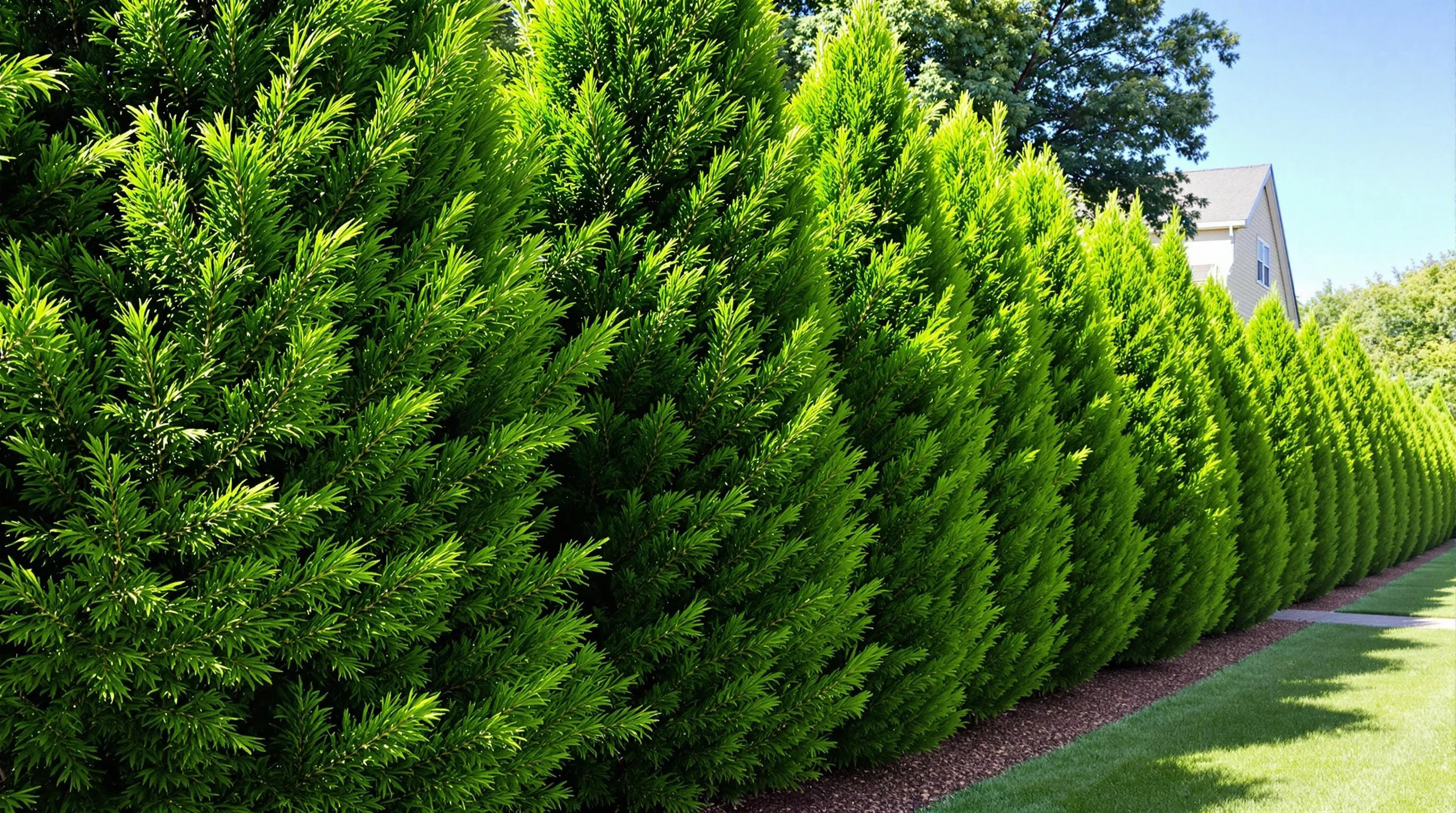10 Best Fast-Growing Privacy Trees for Your Fence Line: Create Seclusion Quickly 3 2 fast growing privacy trees along fence