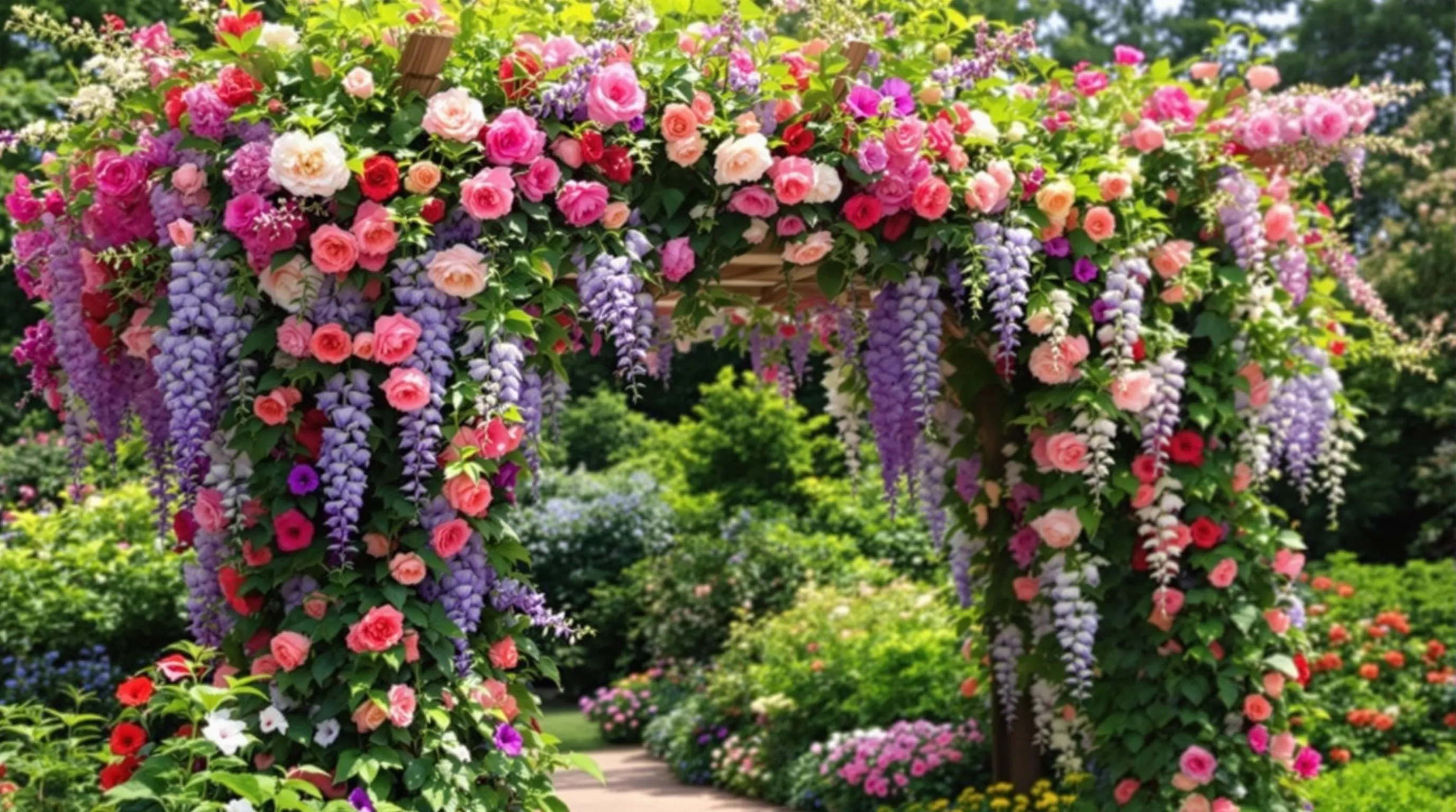 2 garden arbor ideas