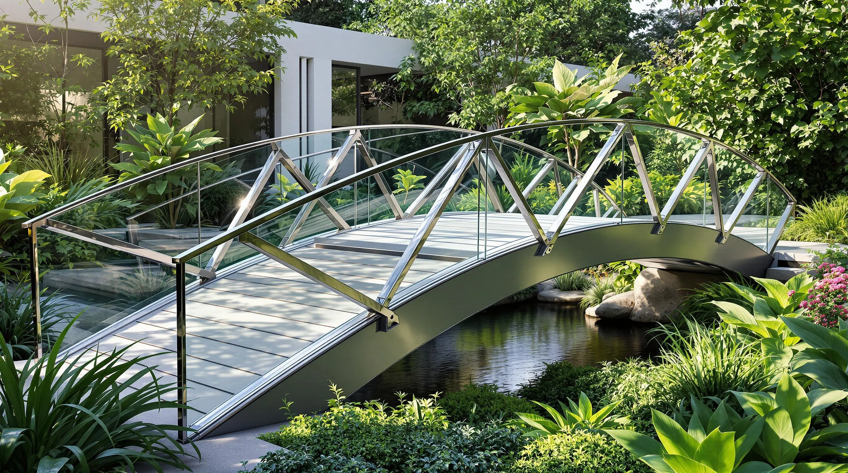 10 Enchanting Garden Bridge Ideas to Transform Your Outdoor Space 3 2 garden bridge ideas