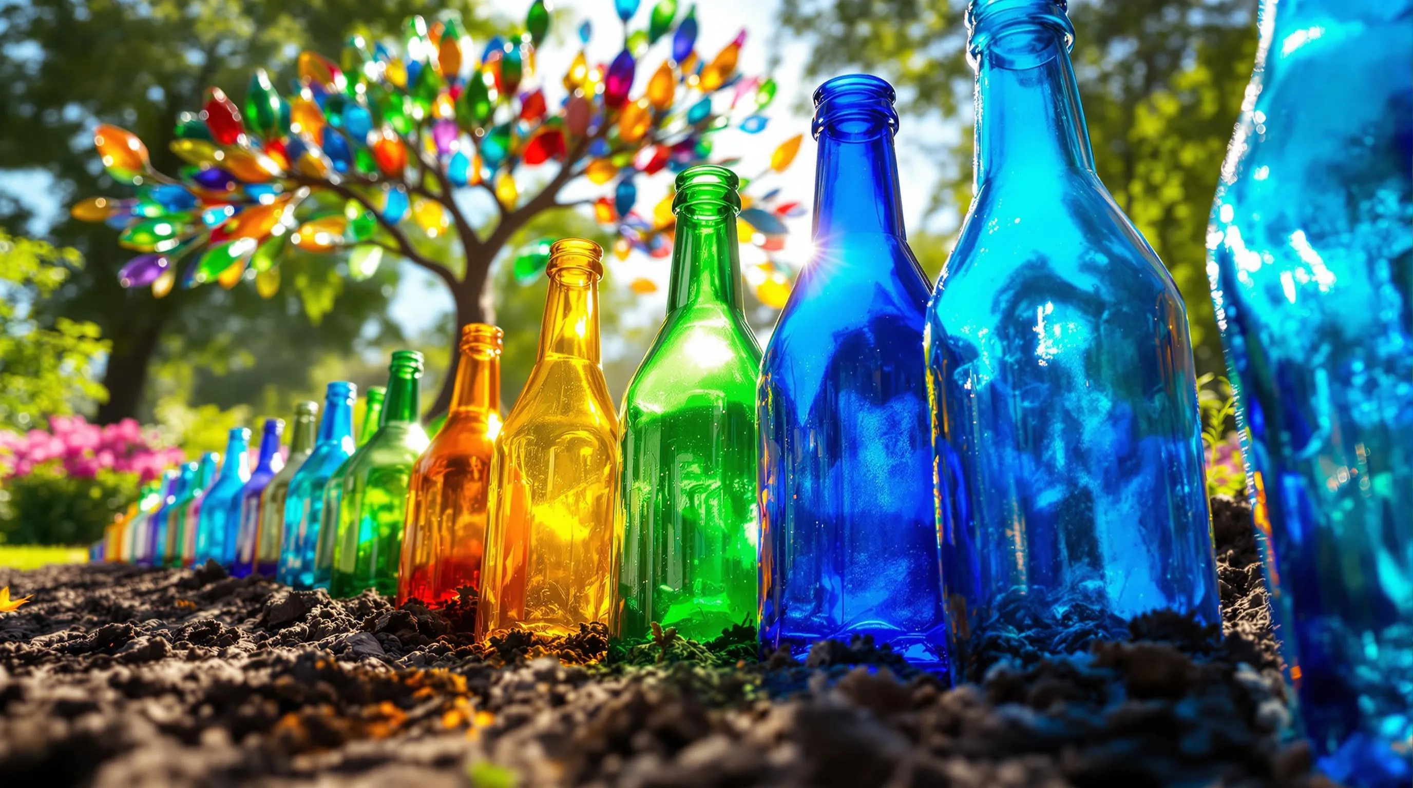 10 Brilliant Garden Ideas Using Recycled Materials to Transform Your Outdoor Space 3 2 garden ideas using recycled materials