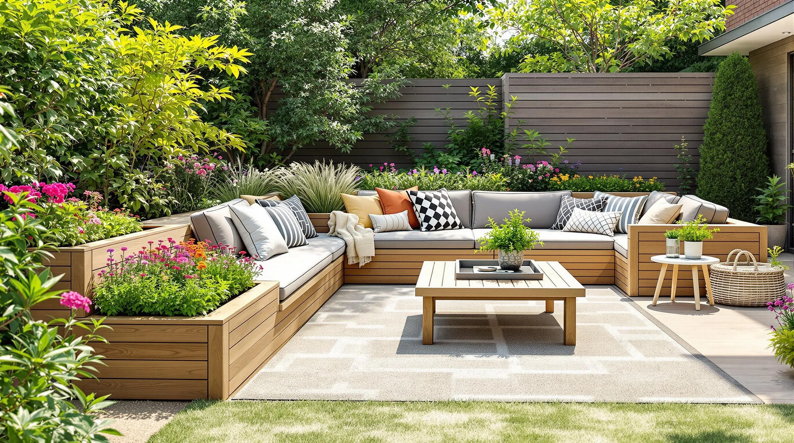 2 patio garden ideas