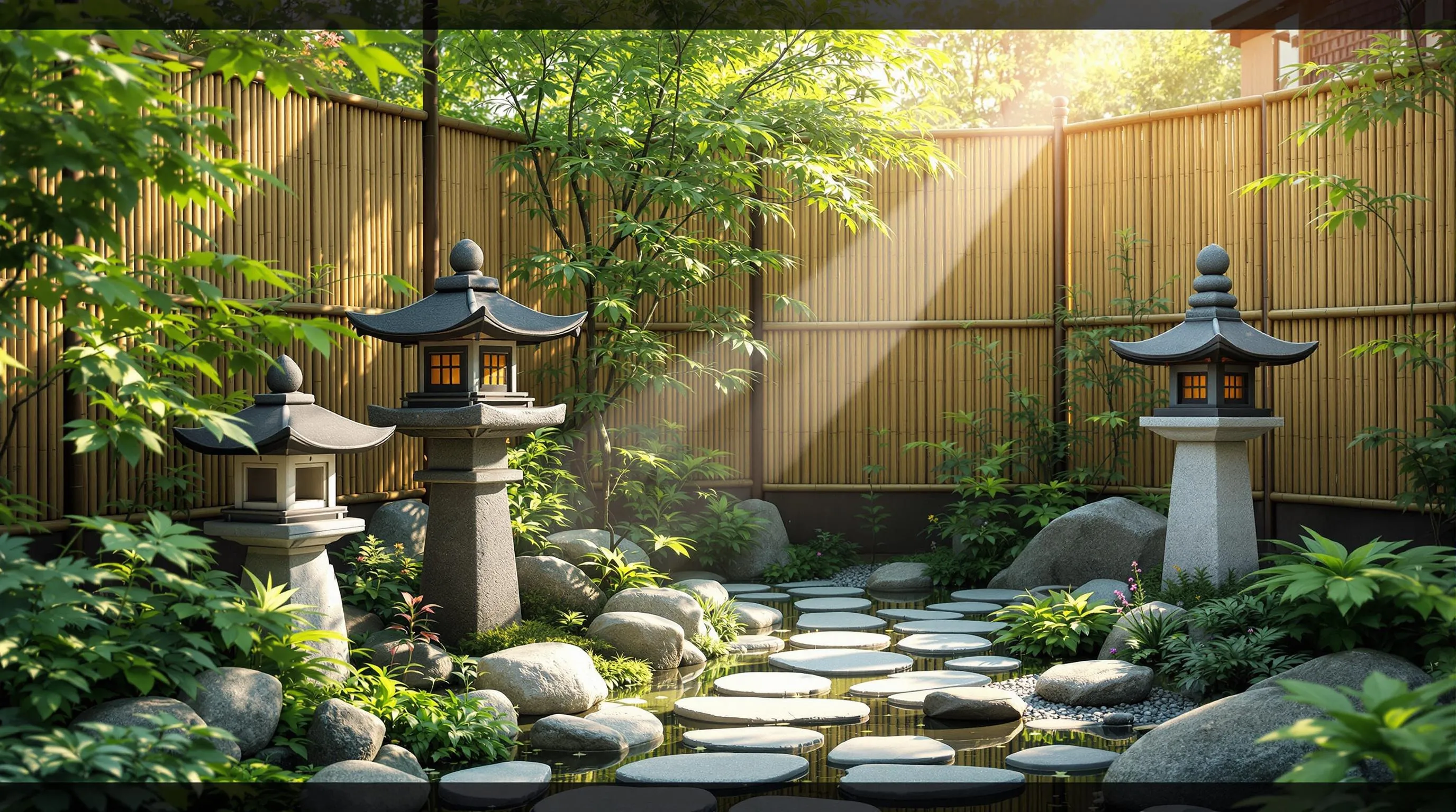 2 small japanese garden ideas