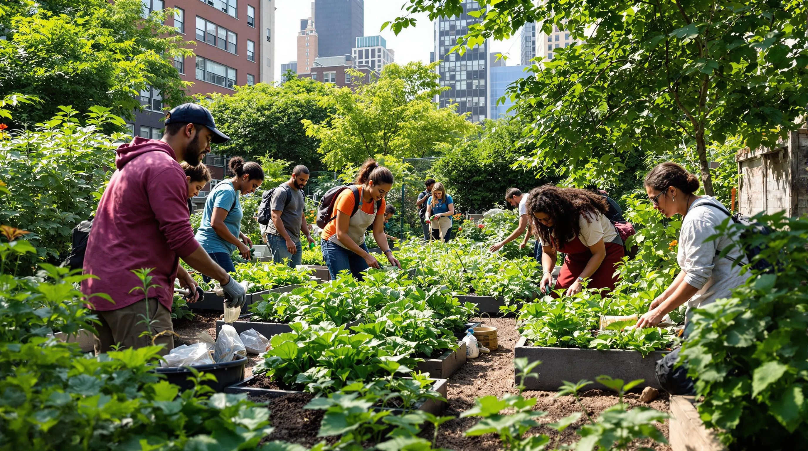10 Space-Saving Urban Vegetable Garden Ideas for Small City Spaces 4 2 urban vegetable garden ideas