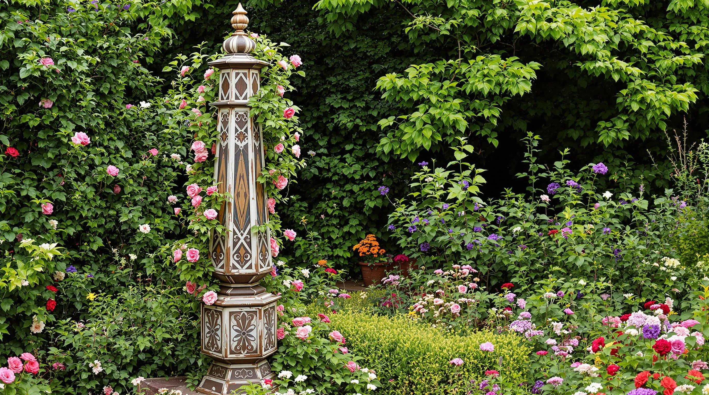 15 Stunning Garden Obelisk Ideas to Transform Your Outdoor Space | DIY & Ready-Made 5 3 garden obelisk ideas