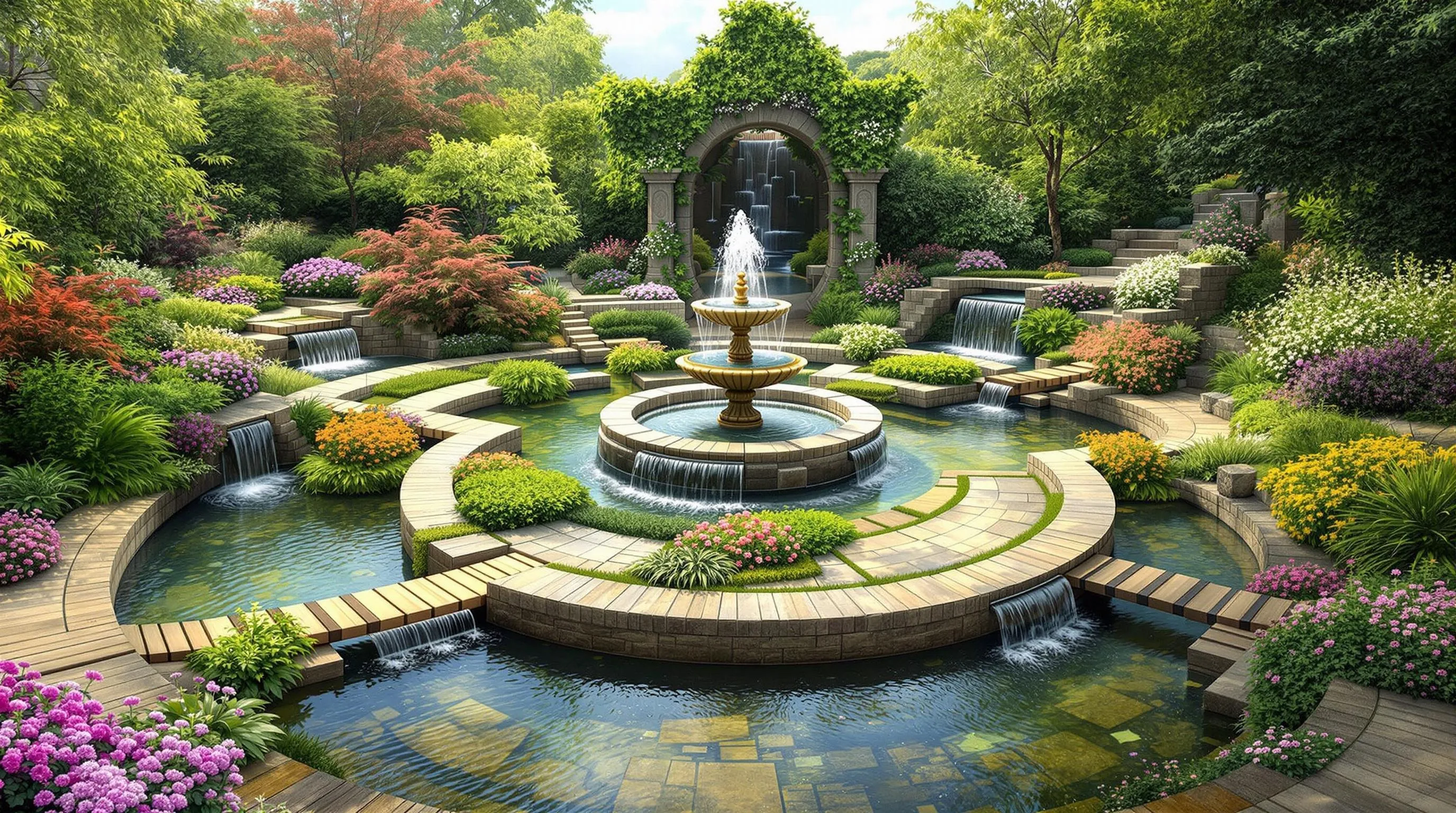 15 Enchanting Labyrinth Garden Ideas to Transform Your Outdoor Sanctuary 5 3 labyrinth garden ideas