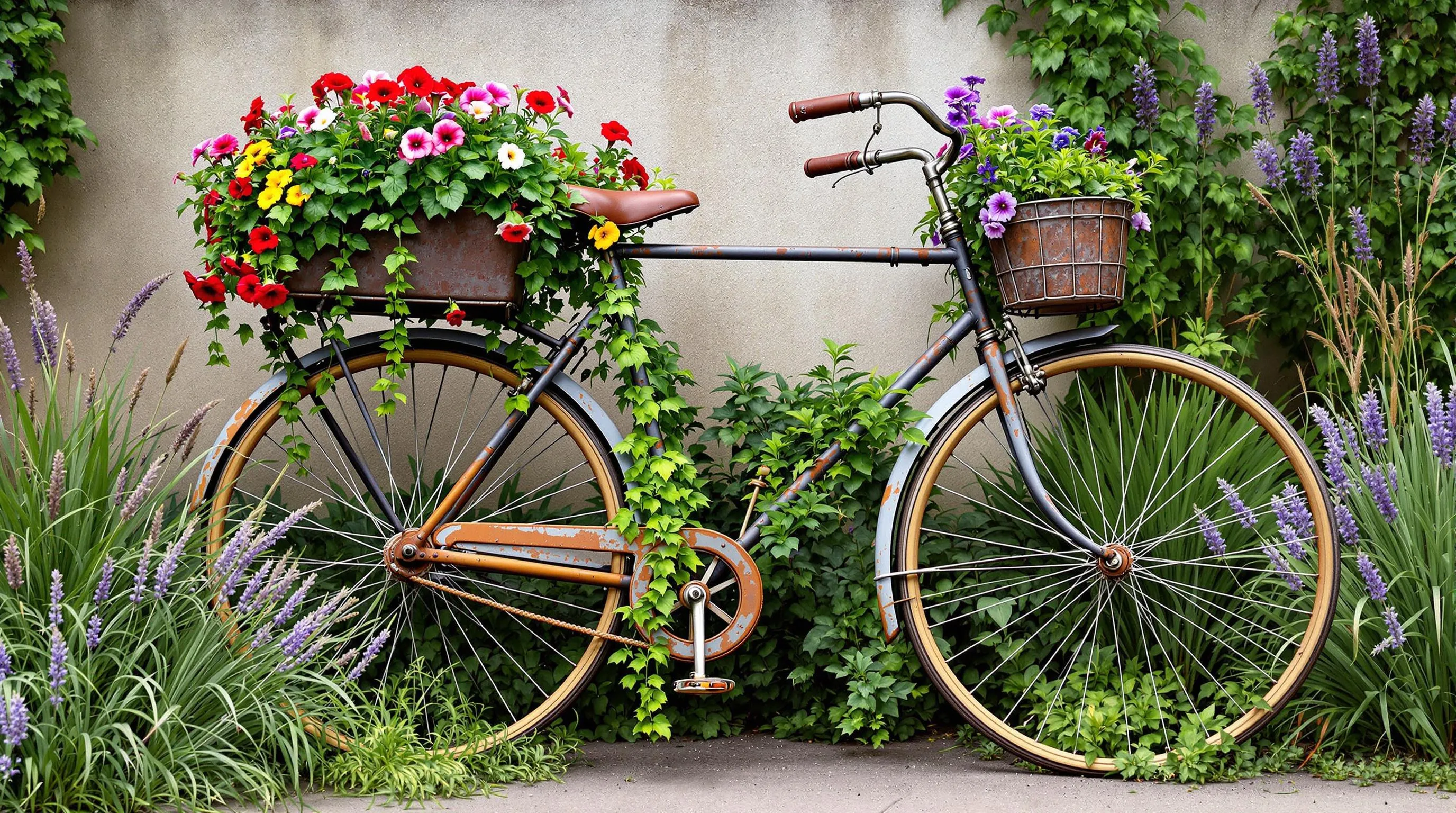 3 vintage garden decor ideas