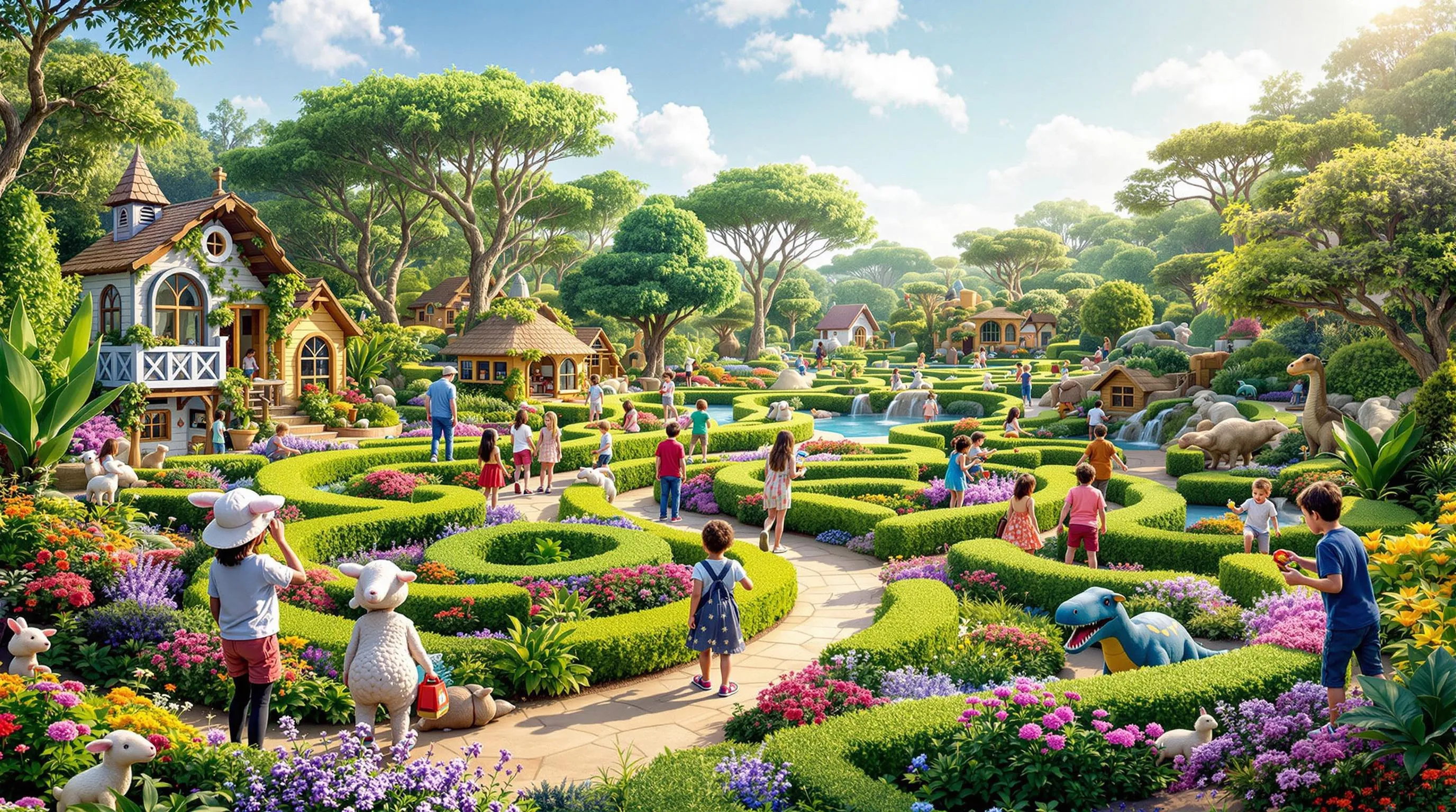 10 Enchanting Botanical Maze Ideas to Transform Your Garden into a Living Wonderland 6 4 botanical maze ideas 2