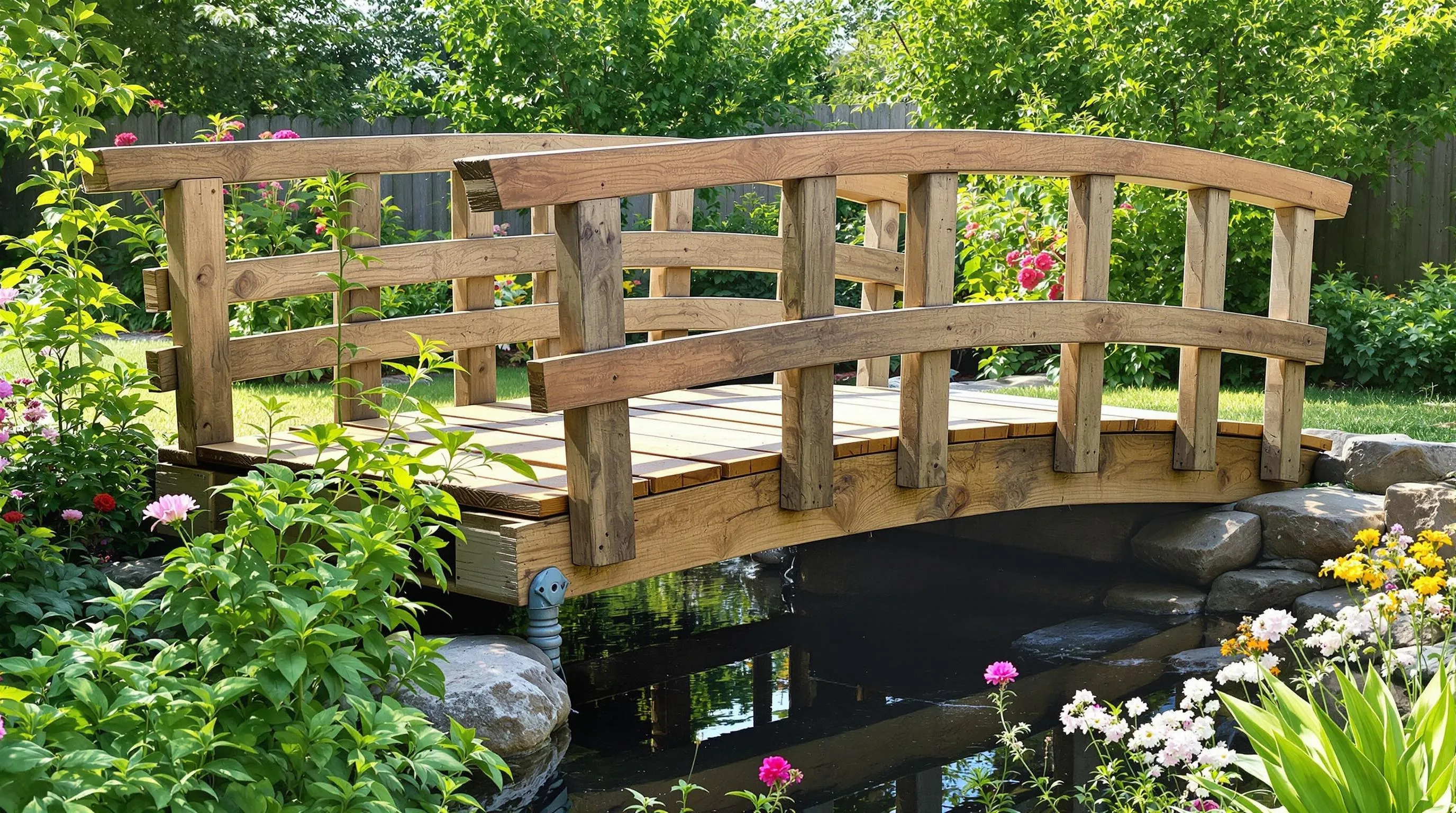 10 Enchanting Garden Bridge Ideas to Transform Your Outdoor Space 5 4 garden bridge ideas