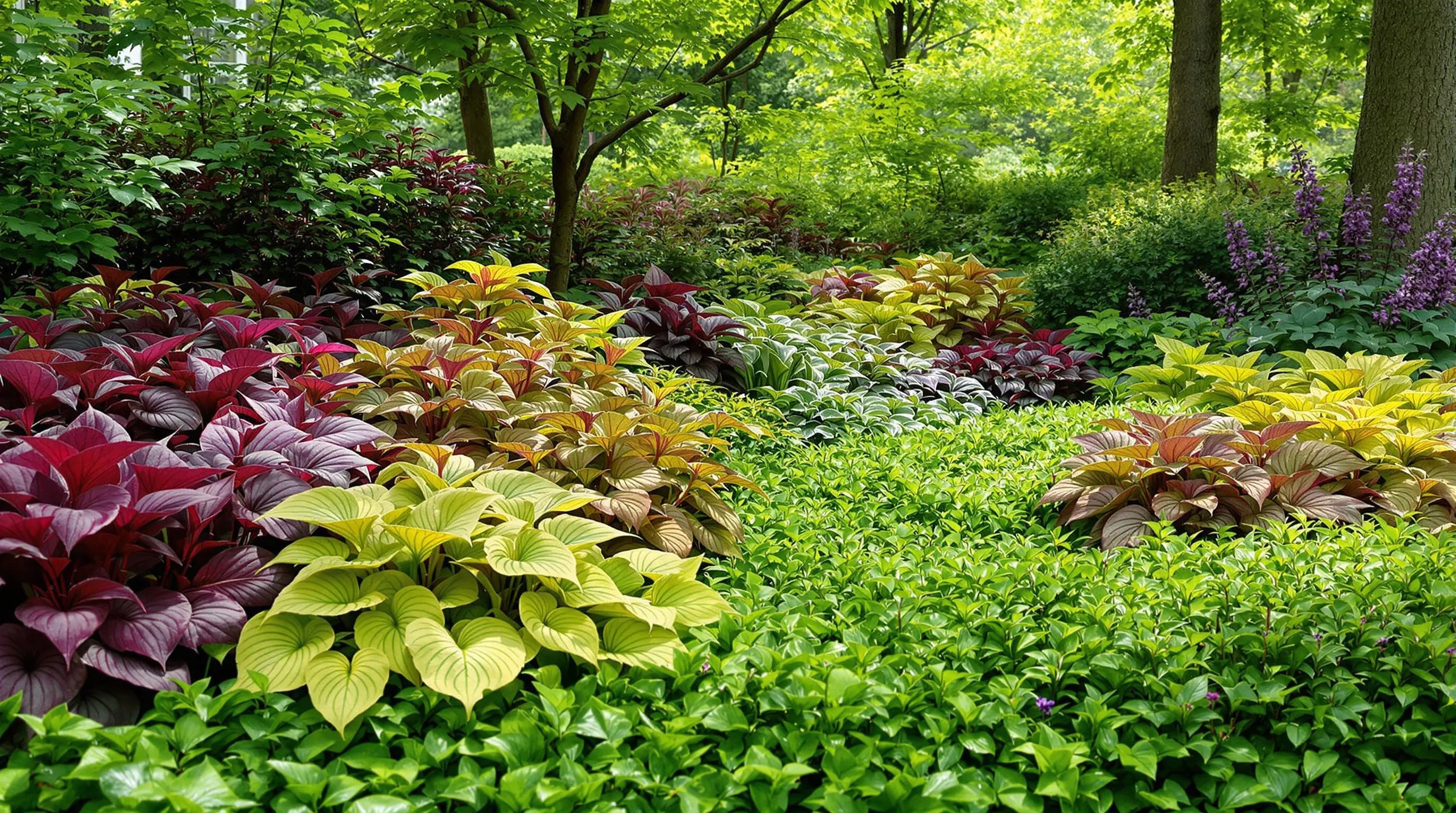 4 low growing perennials