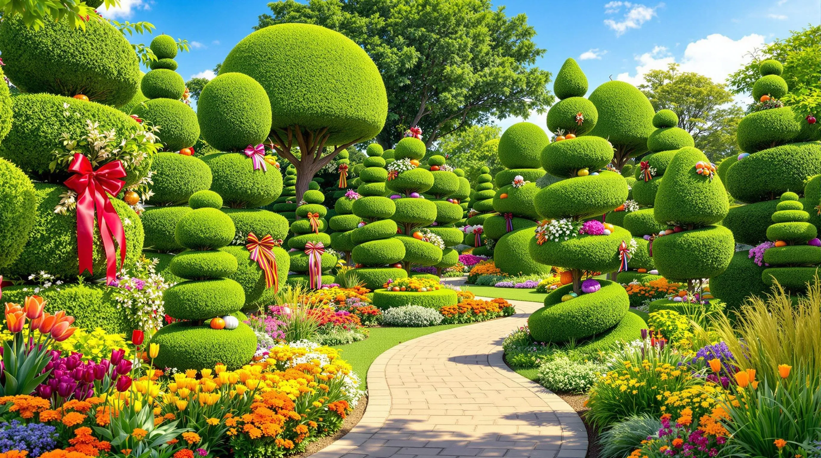 4 topiary garden ideas 2