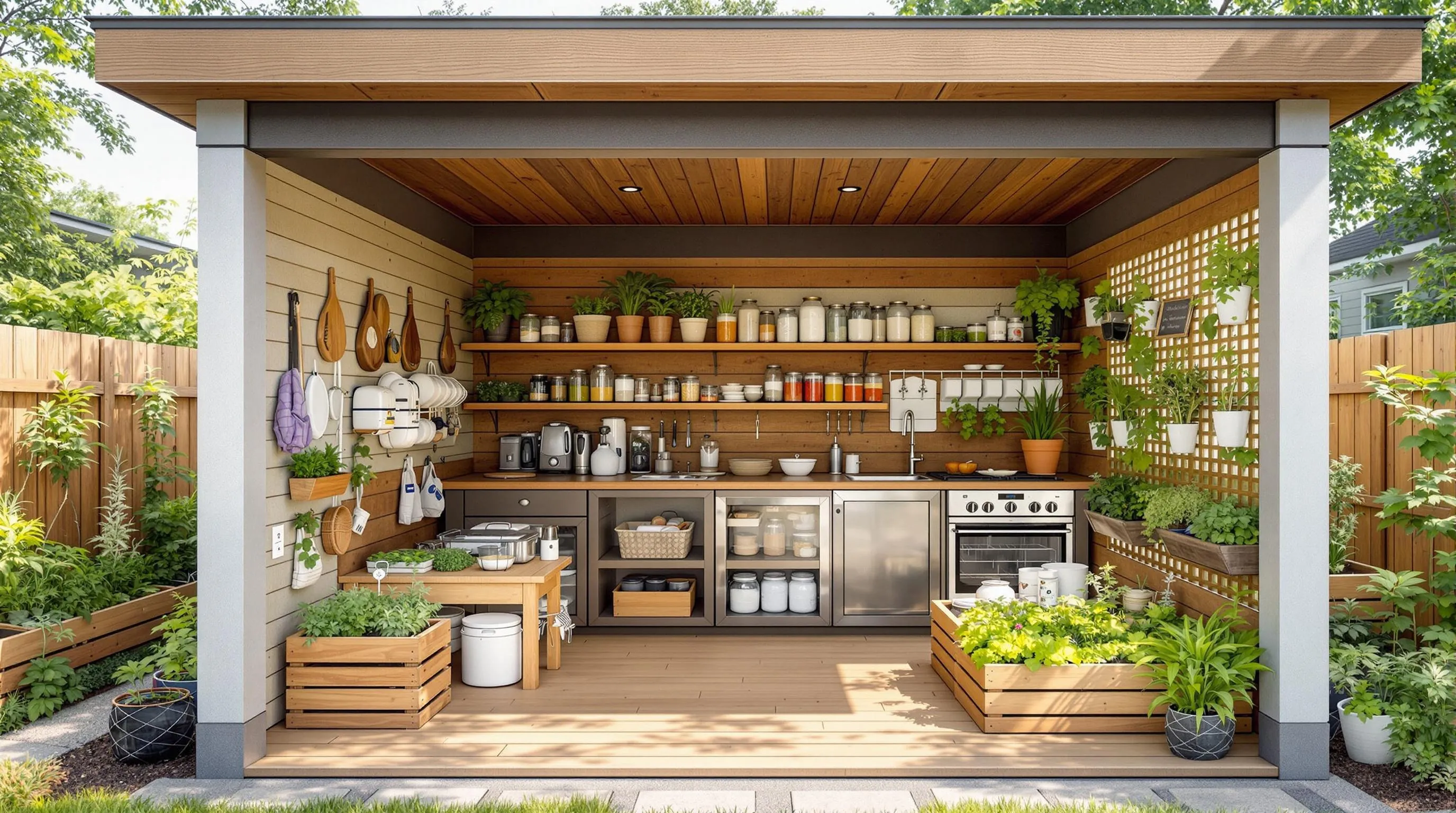 5 backyard fermentation station ideas