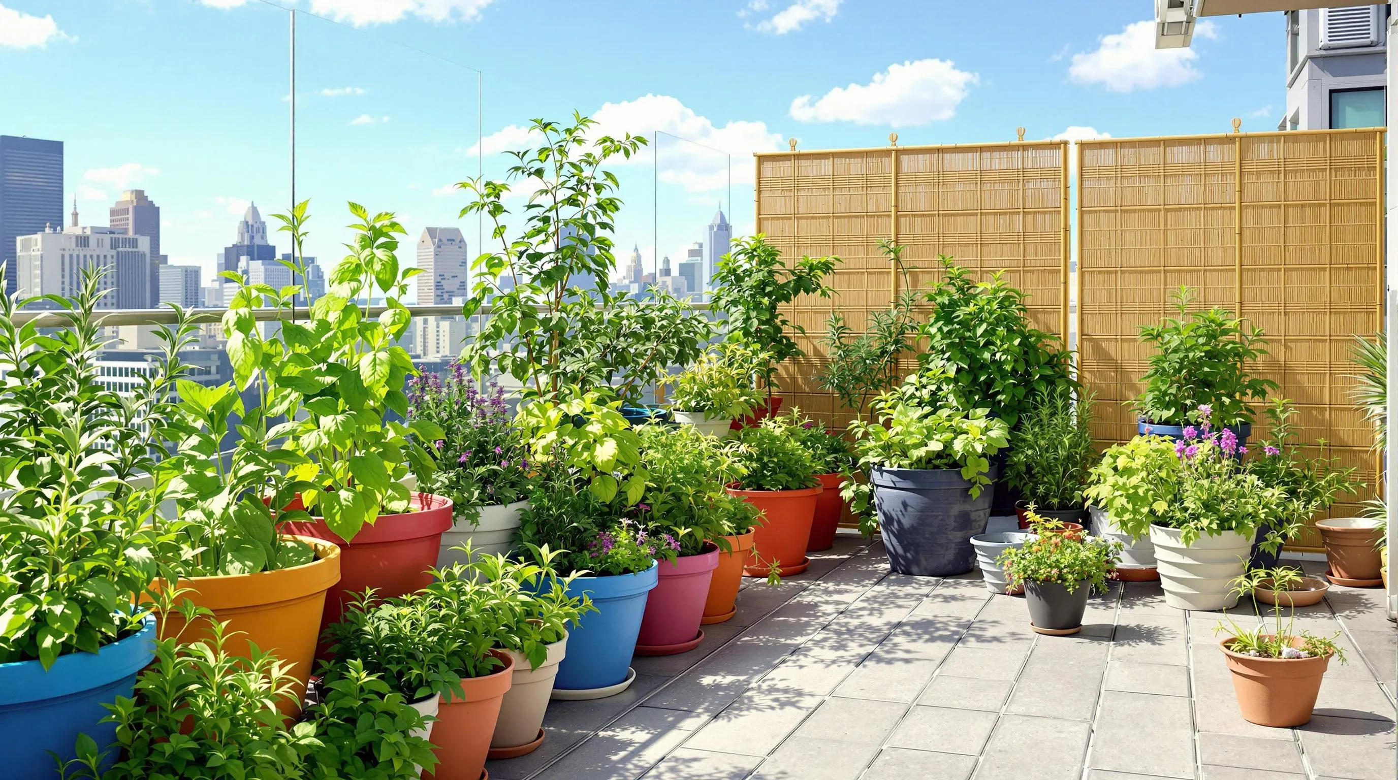 5 balcony herb garden ideas