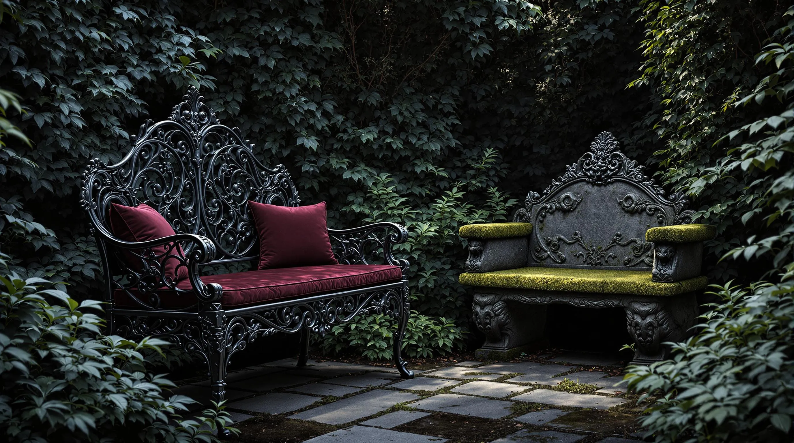 5 gothic garden ideas