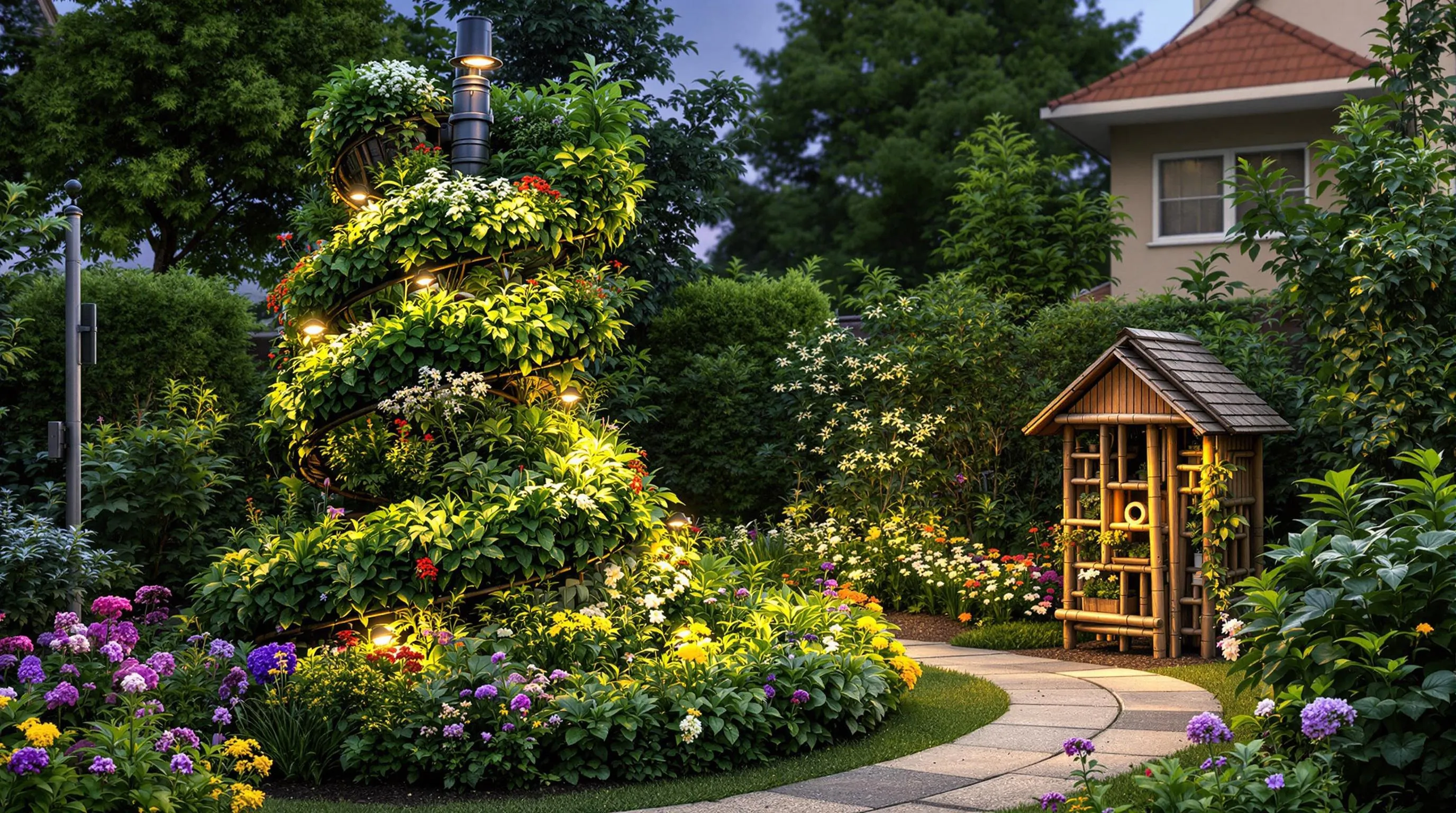 5 herb spiral garden ideas