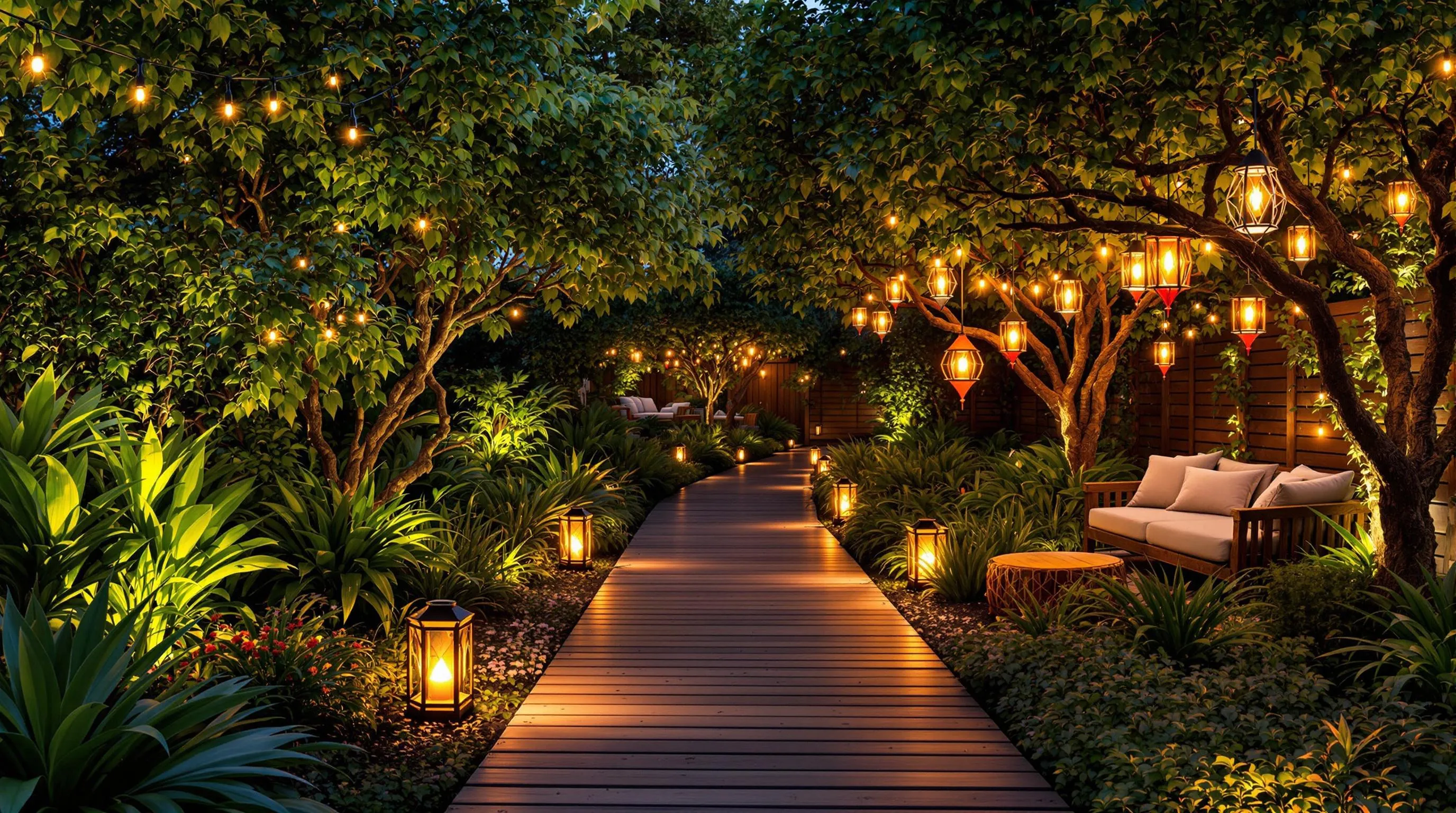 5 vibrant shade garden ideas 2