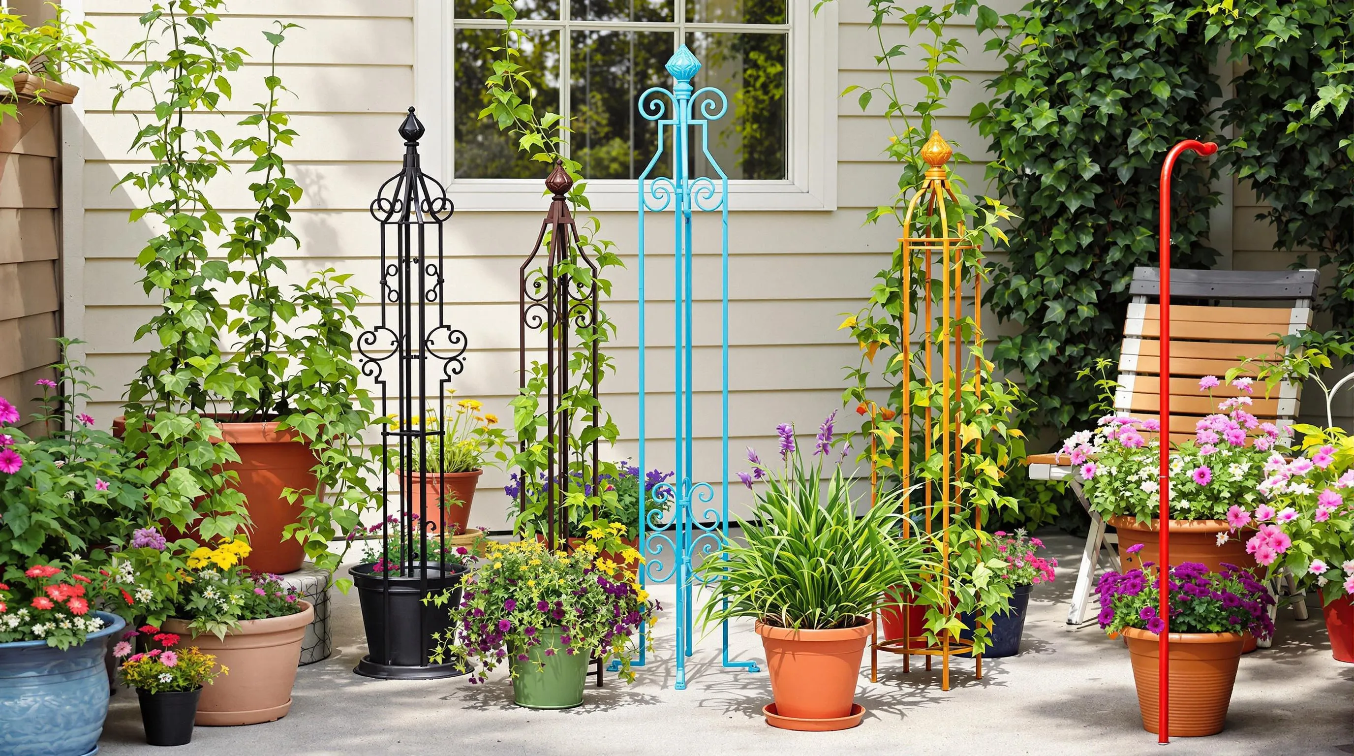 15 Stunning Garden Obelisk Ideas to Transform Your Outdoor Space | DIY & Ready-Made 8 6 garden obelisk ideas