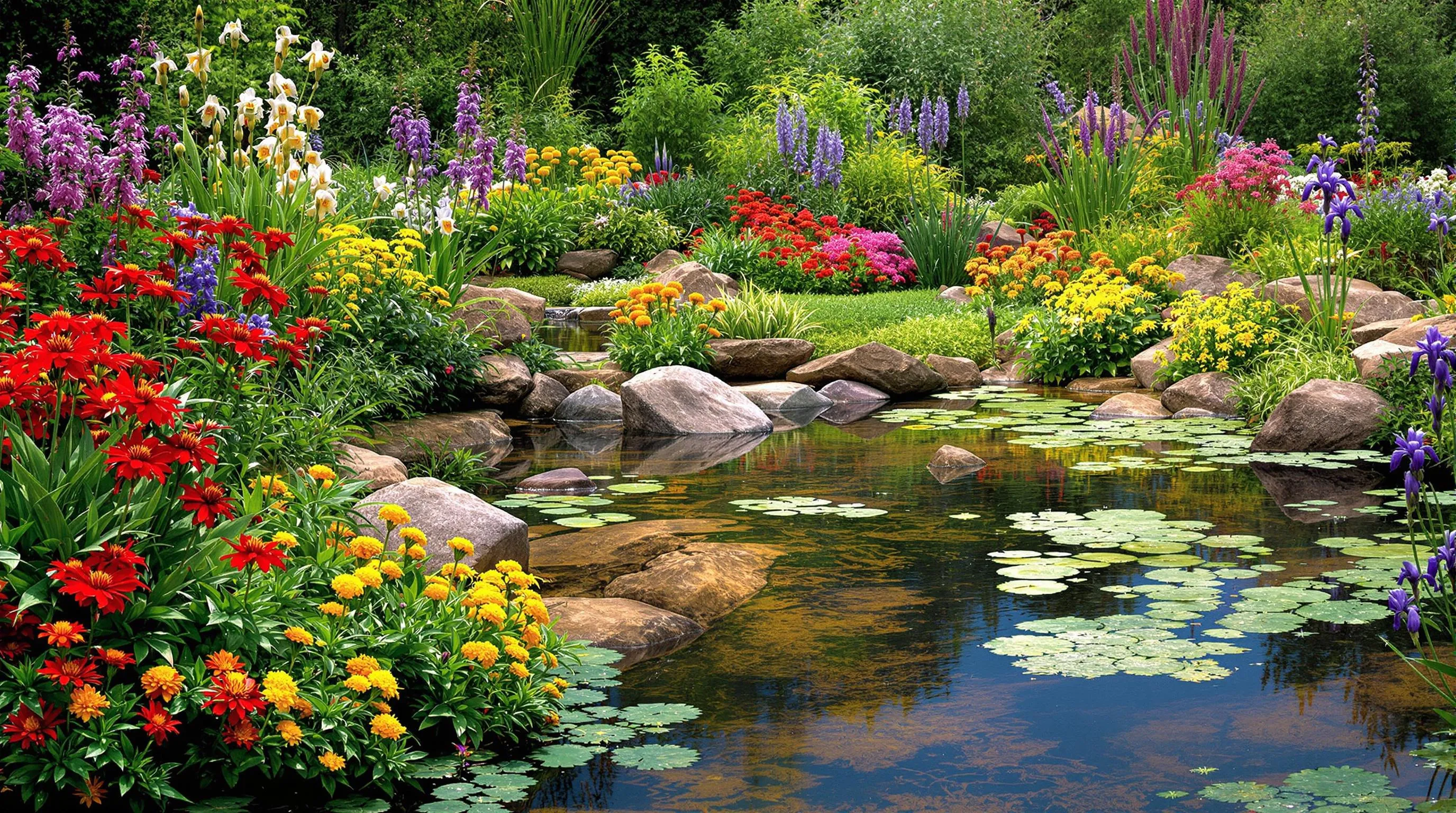 6 garden pond ideas 2