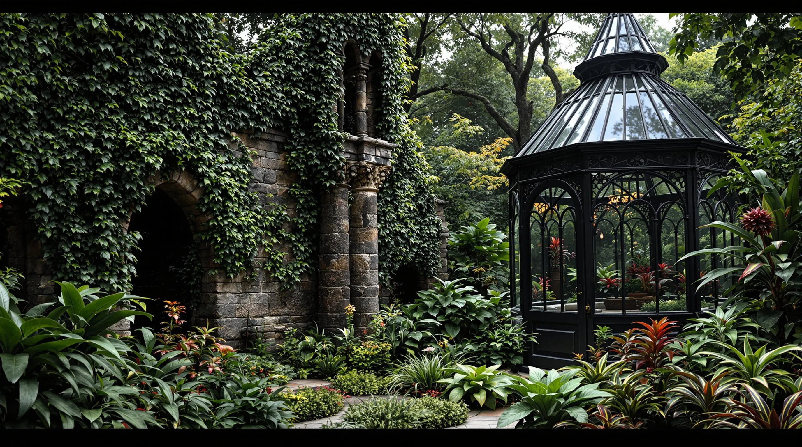 6 gothic garden ideas