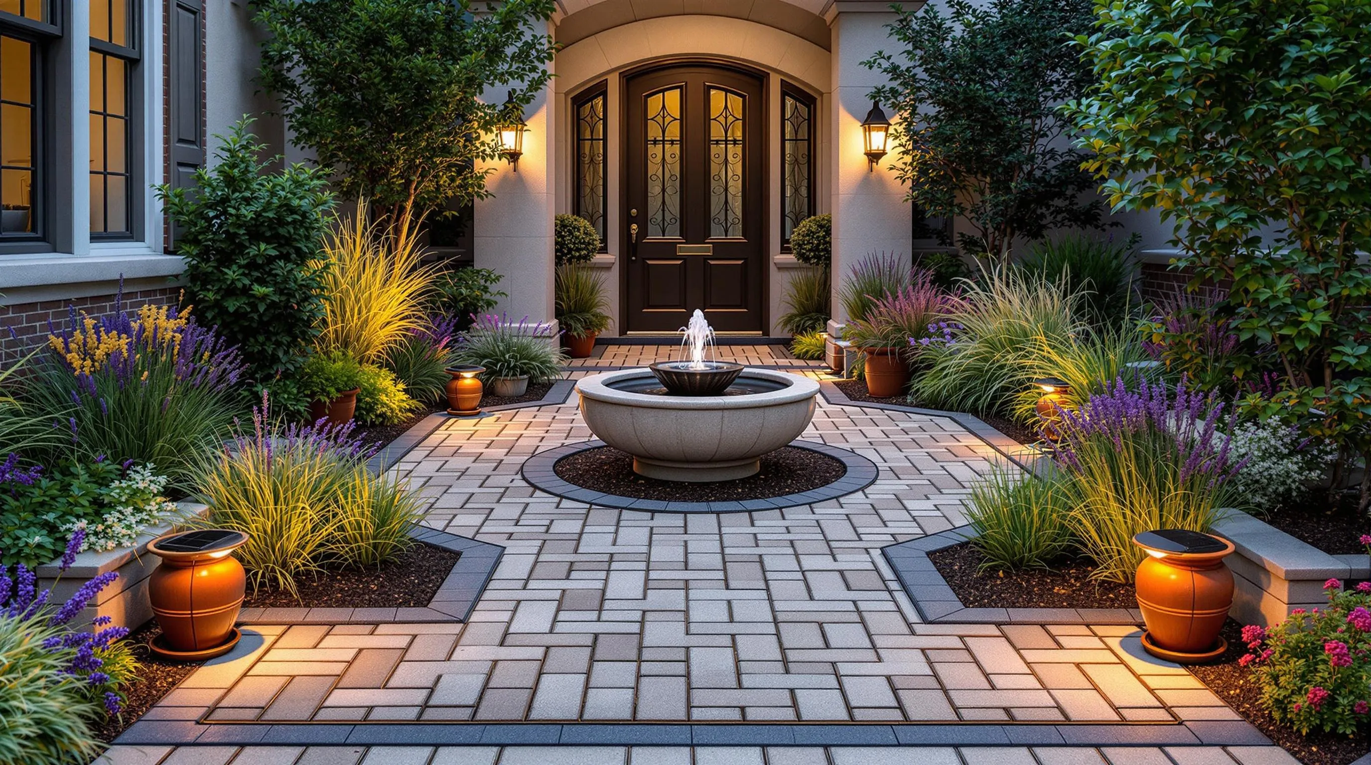 10 Stunning No-Grass Front Yard Ideas That Save Water and Boost Curb Appeal 7 6 no grass front yard ideas