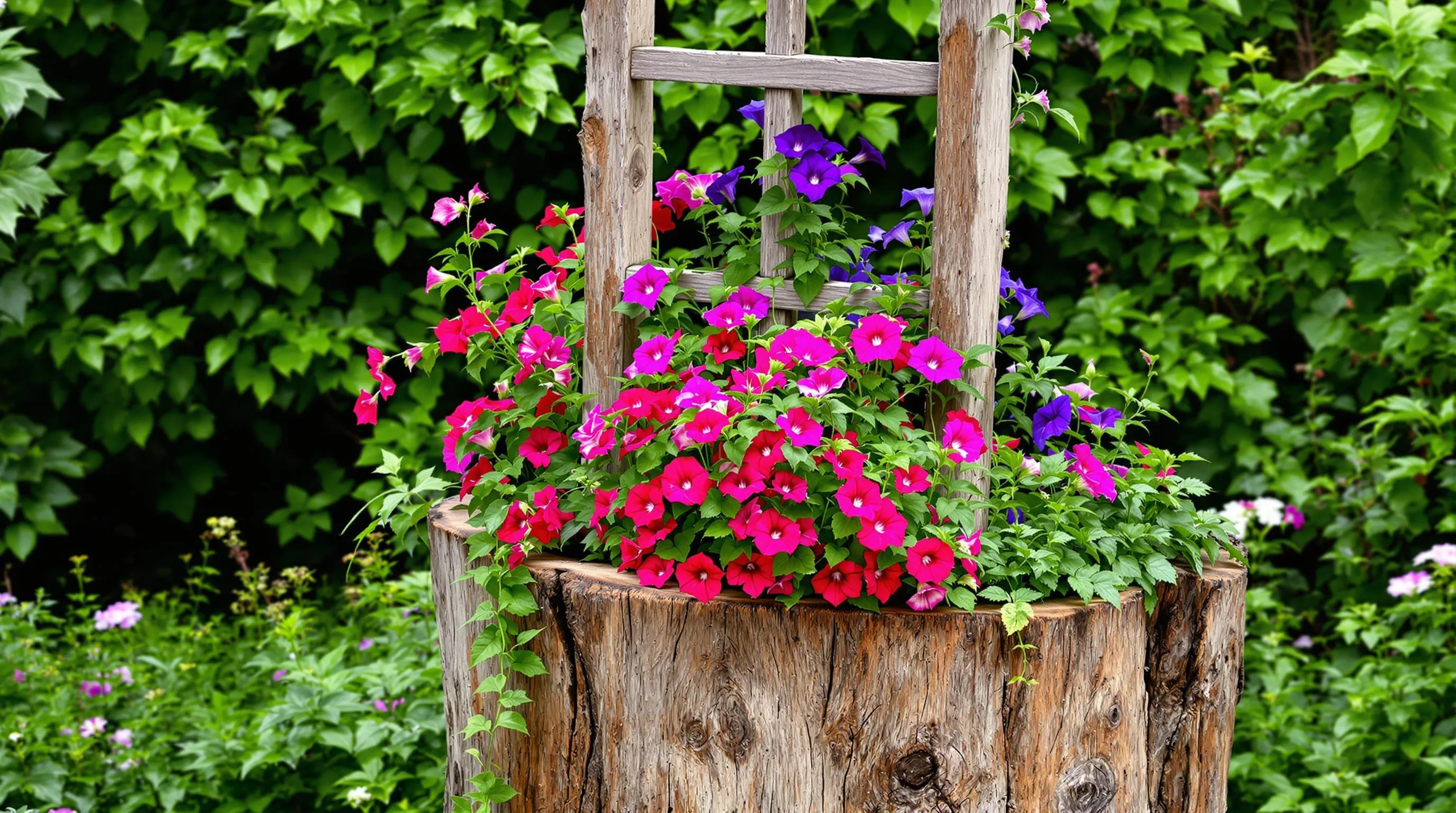 10 Creative Tree Stump Planter Ideas to Transform Your Garden | DIY Upcycling Guide 7 6 tree stump planter ideas