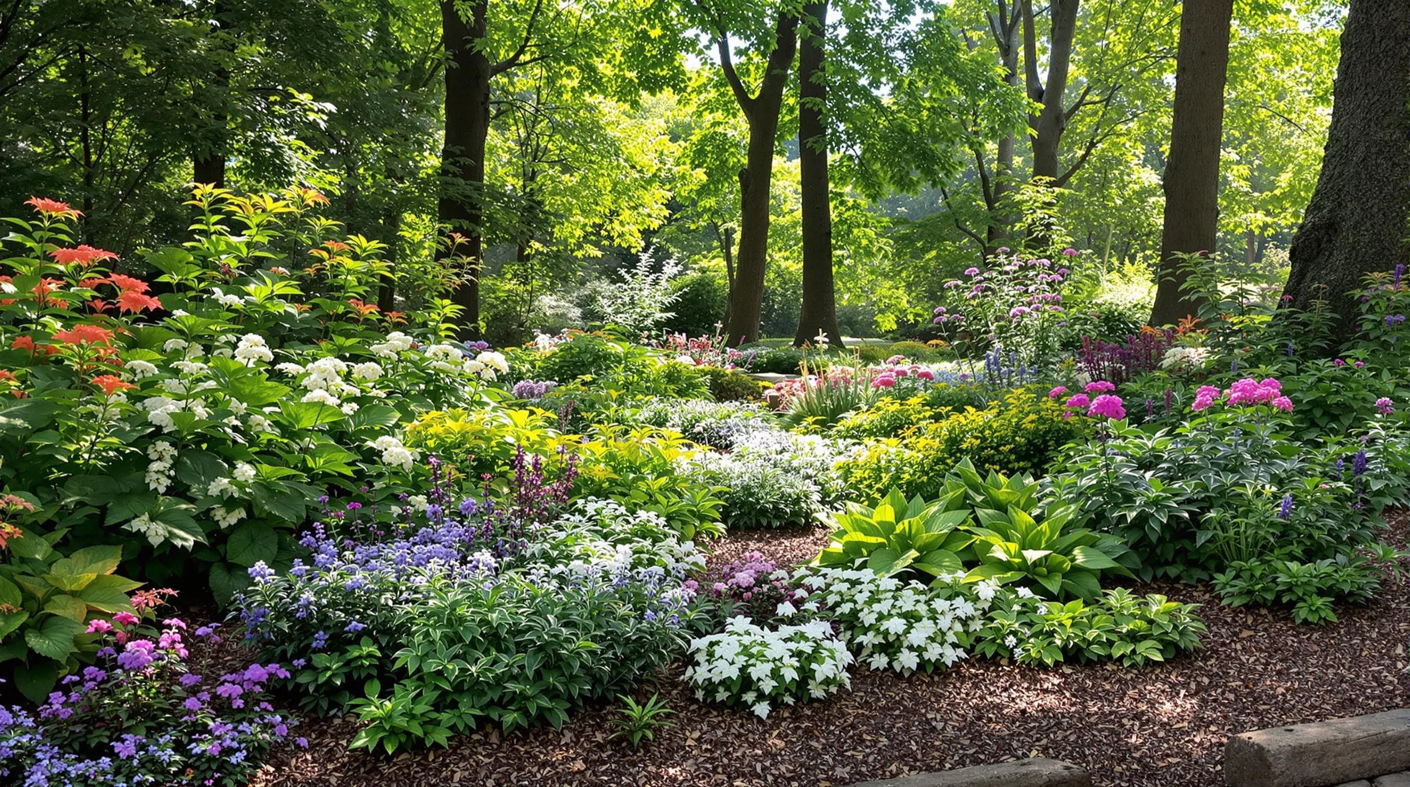 6 vibrant shade garden ideas 2