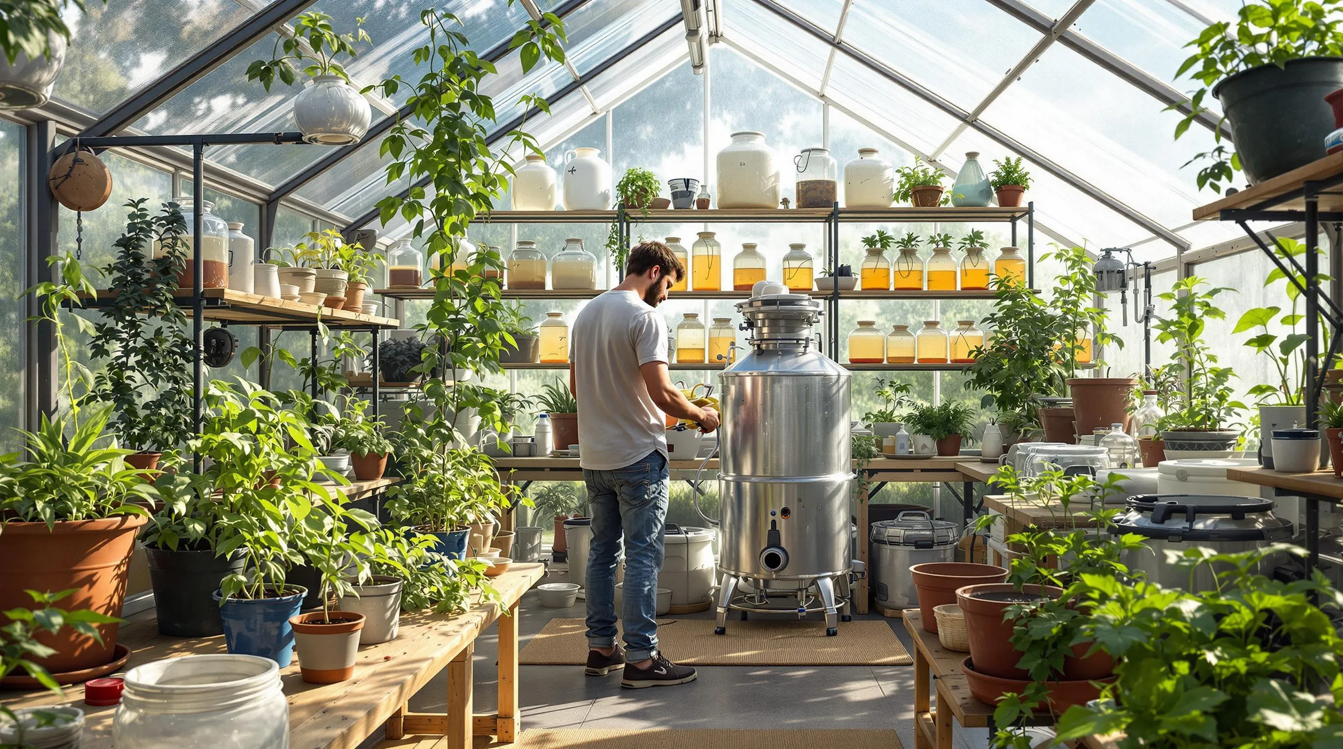 7 backyard fermentation station ideas