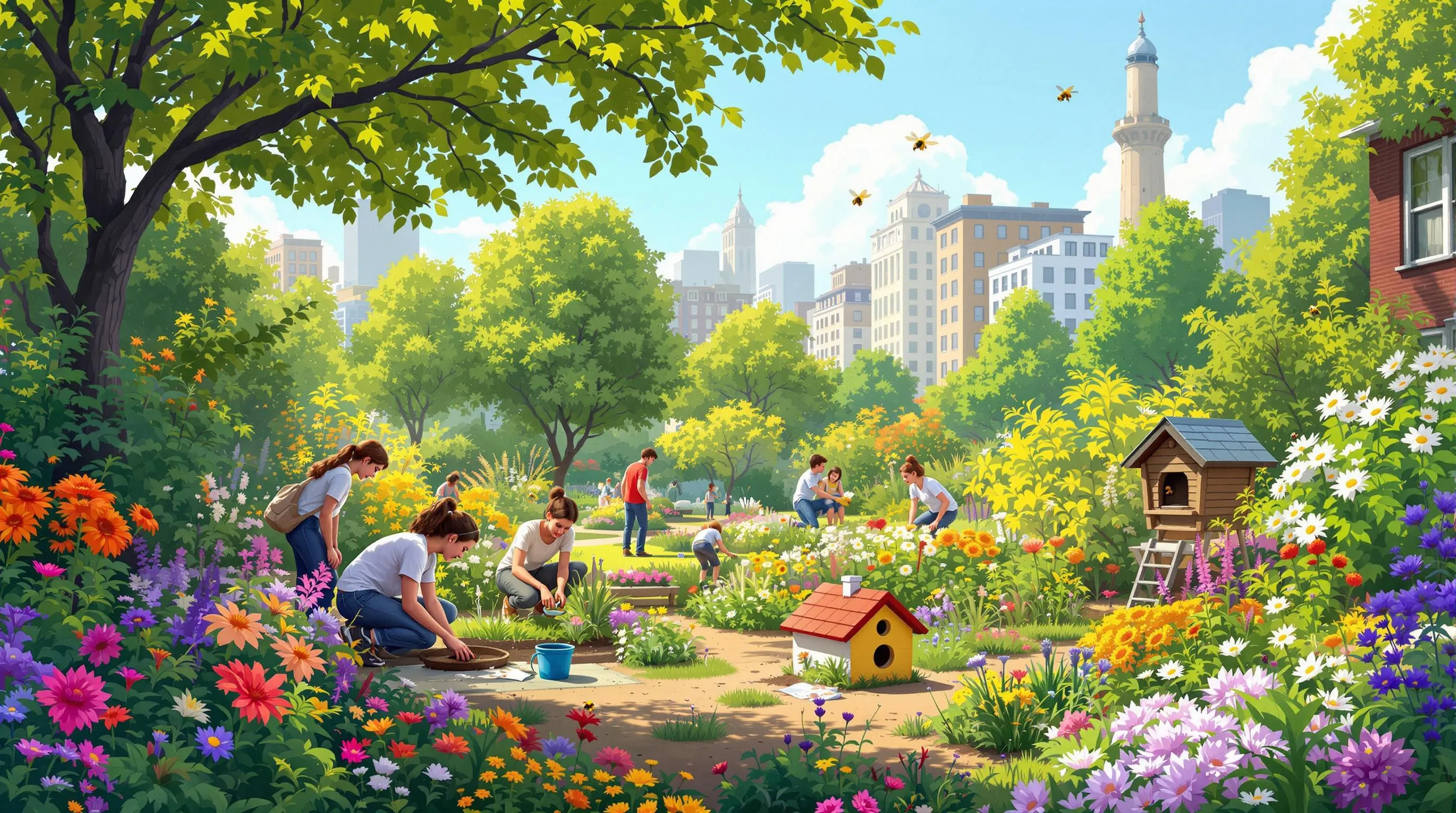 8 bee garden ideas 2