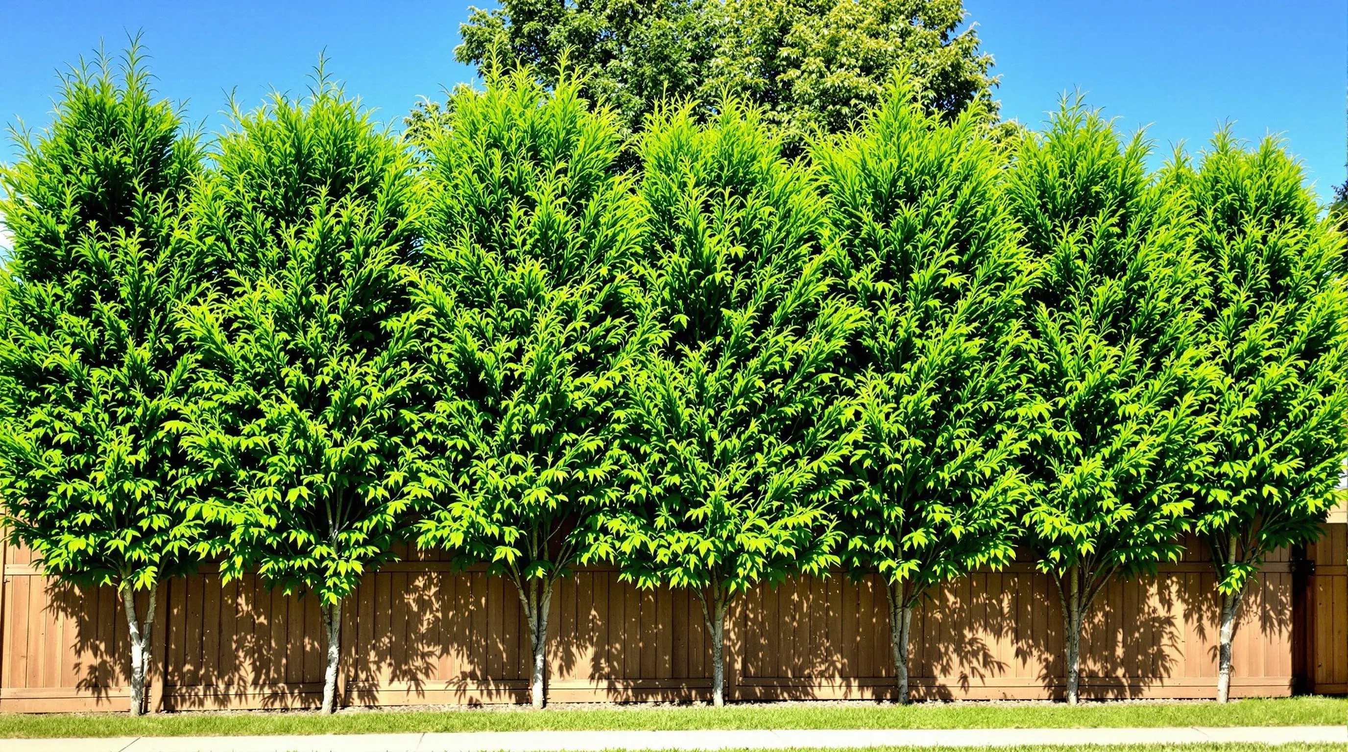 10 Best Fast-Growing Privacy Trees for Your Fence Line: Create Seclusion Quickly 9 8 fast growing privacy trees along fence