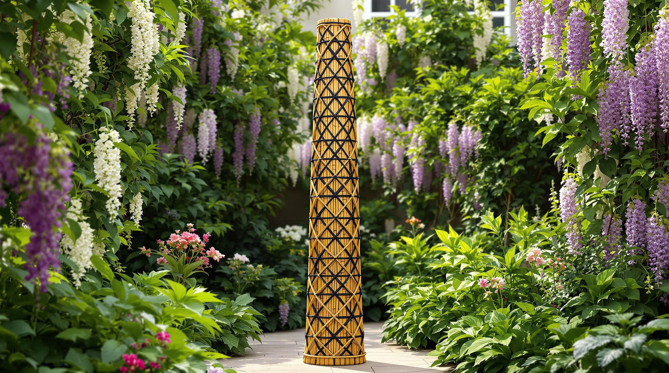 15 Stunning Garden Obelisk Ideas to Transform Your Outdoor Space | DIY & Ready-Made 10 8 garden obelisk ideas