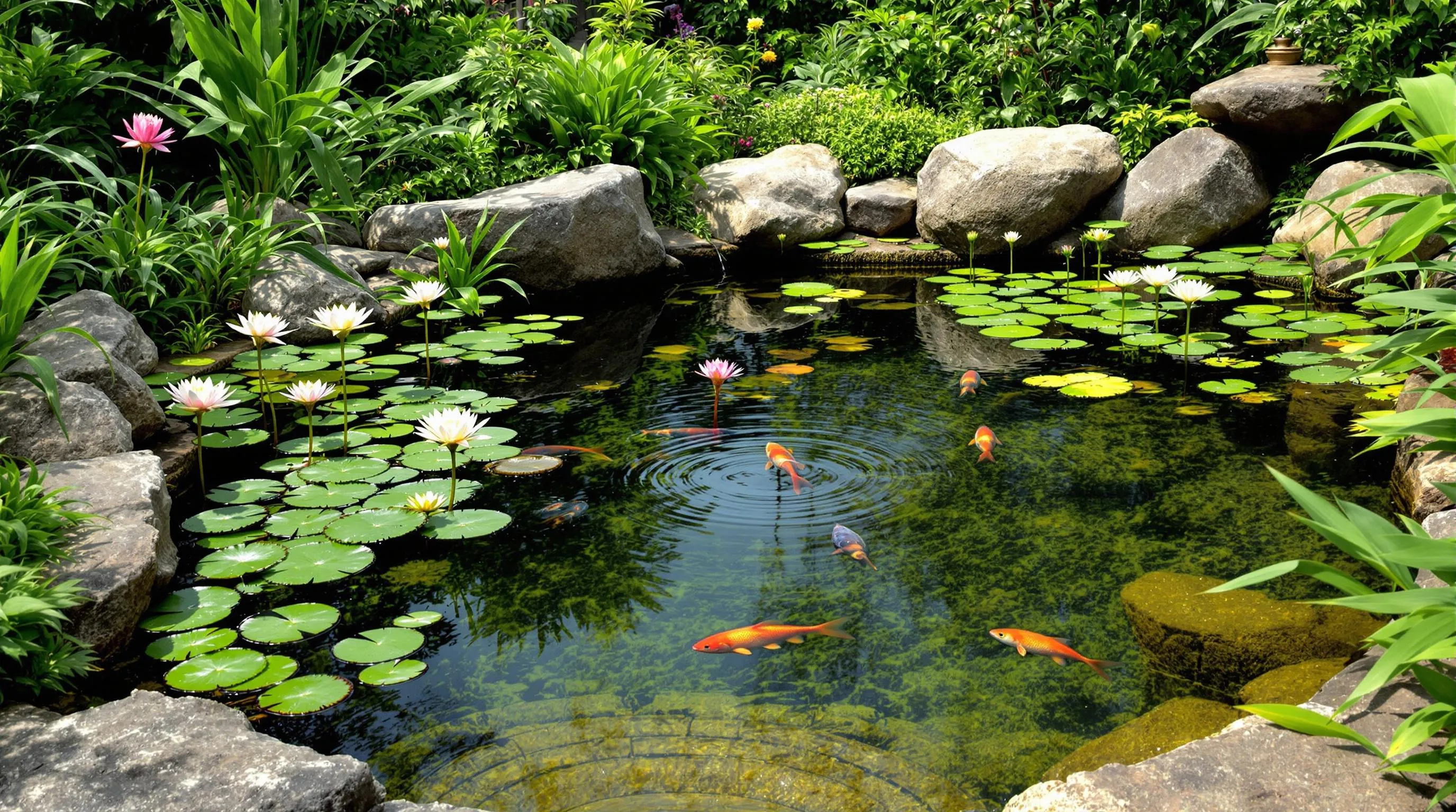 8 garden pond ideas 2
