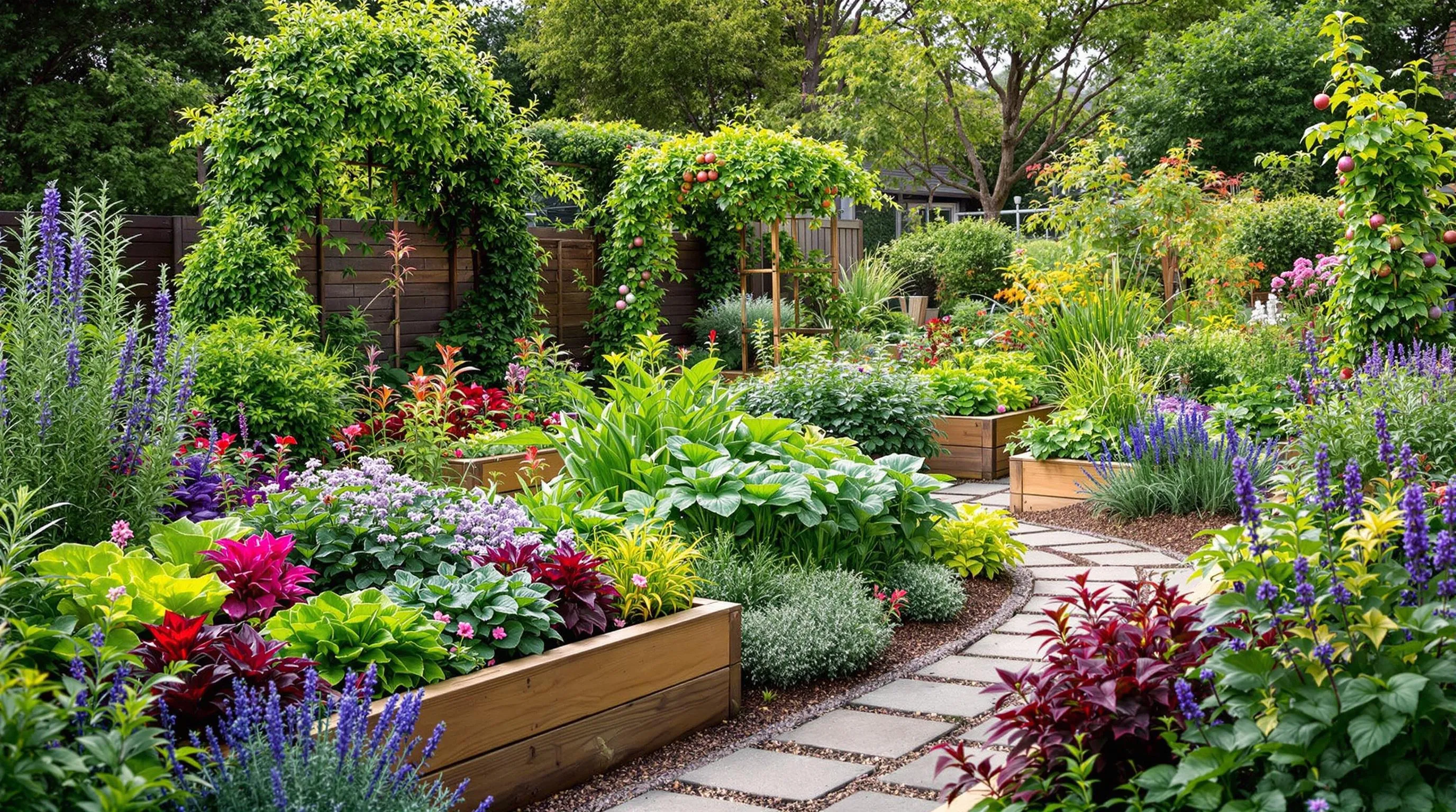 10 Stunning No-Grass Front Yard Ideas That Save Water and Boost Curb Appeal 9 8 no grass front yard ideas