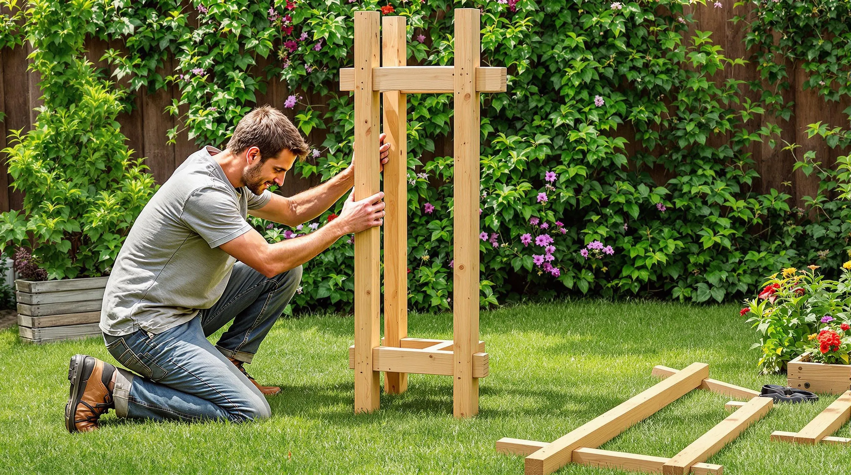 15 Stunning Garden Obelisk Ideas to Transform Your Outdoor Space | DIY & Ready-Made 2 garden obelisk ideas