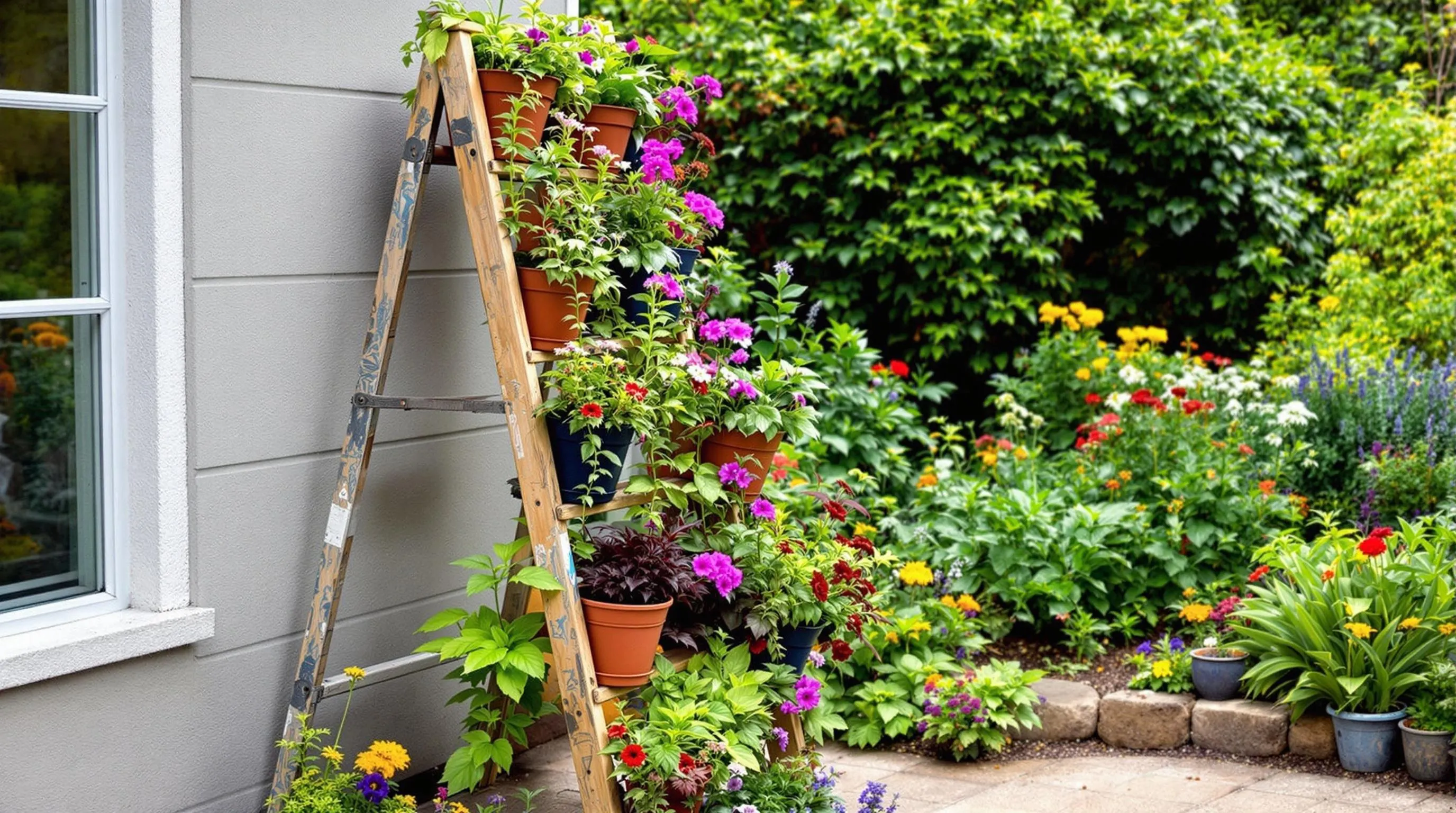 15 Creative Outdoor Plant Stand Ideas to Transform Your Garden Space 1 outdoor plant stand ideas