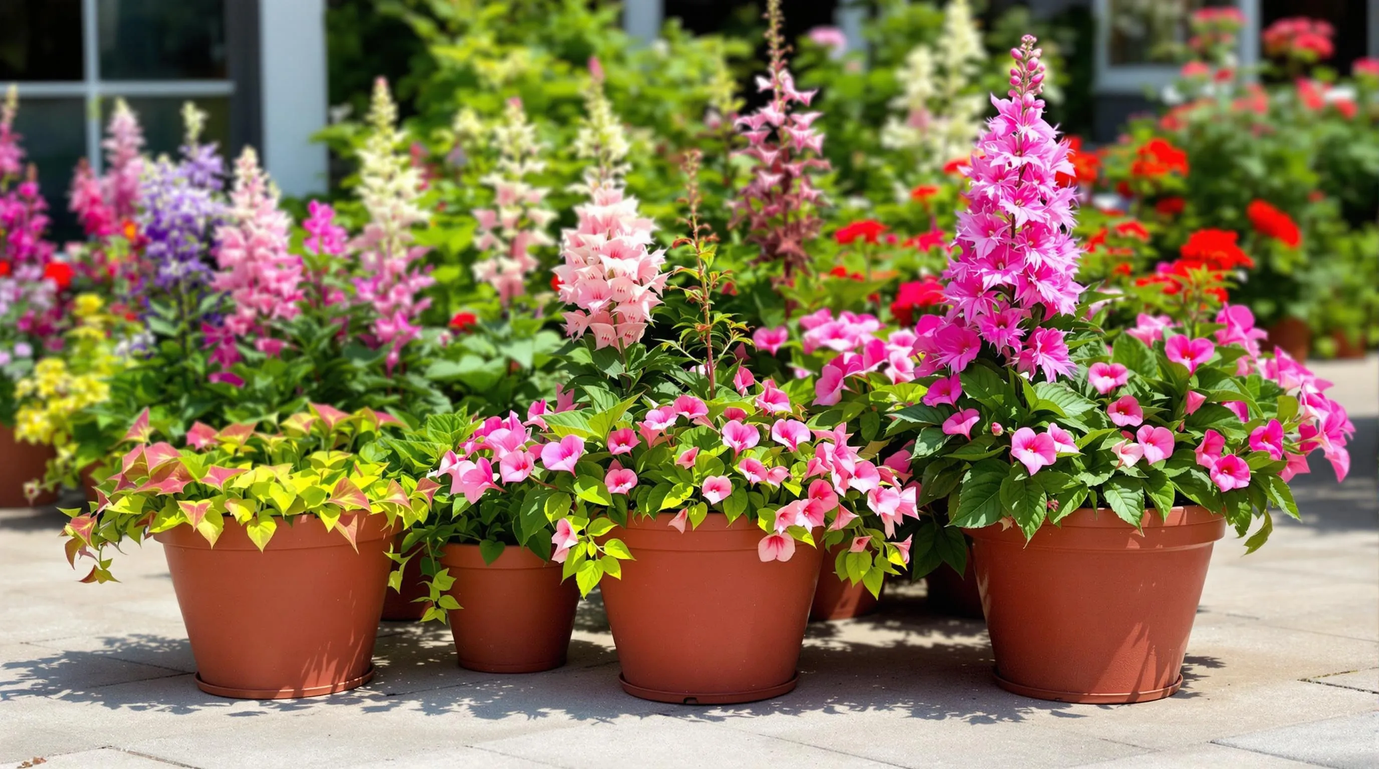 12 Stunning Part Shade Perennials for Pots That Thrive in Limited Sunlight 2 part shade perennials for pots