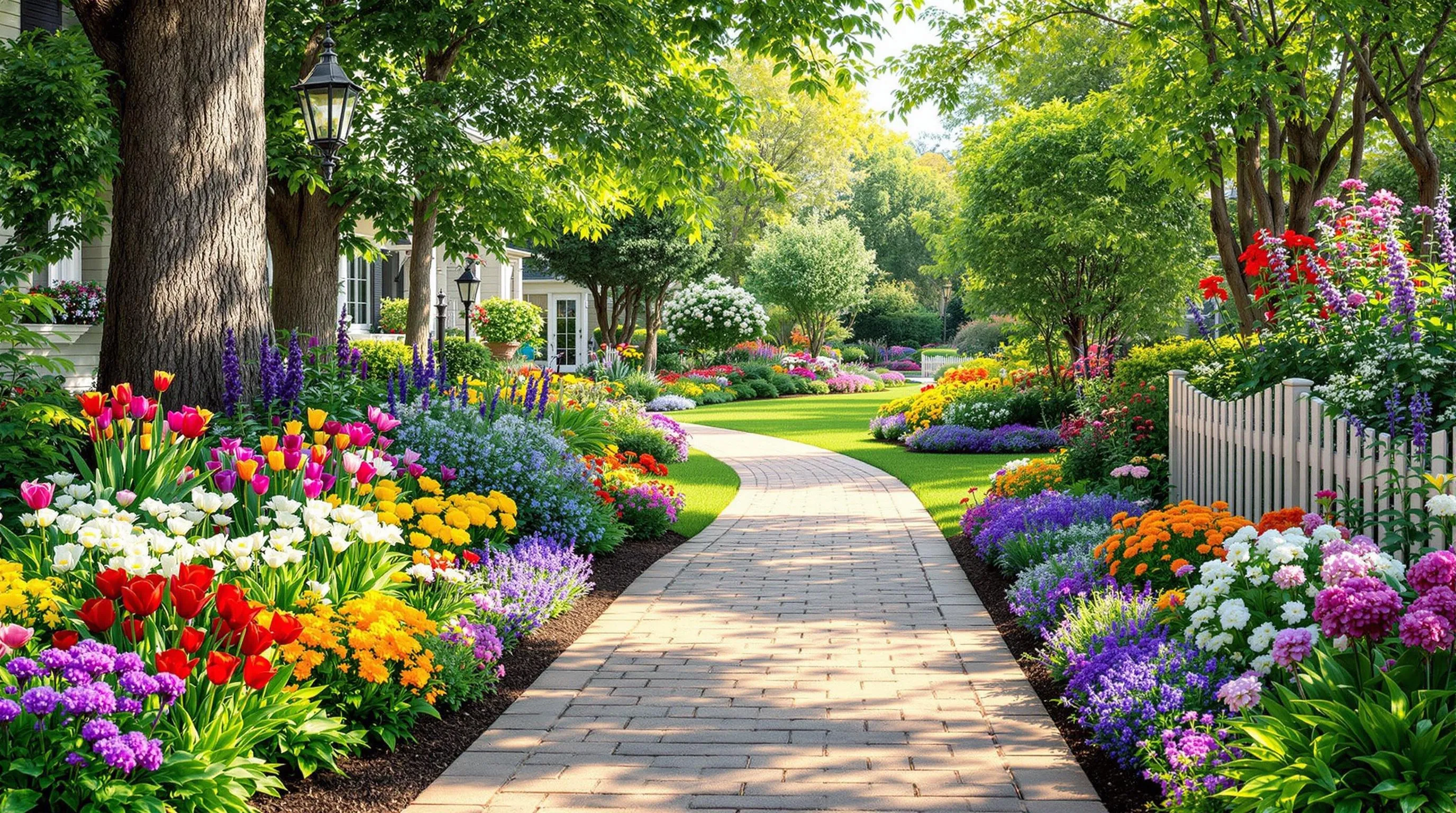 10 Stunning Flower Bed Ideas to Transform Your Home's Front Yard 5 3 flower bed ideas in front of house