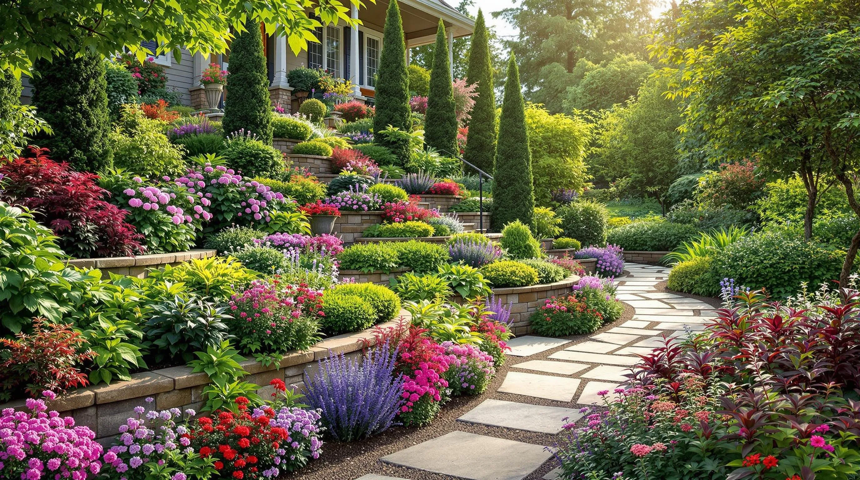 10 Stunning Flower Bed Ideas to Transform Your Home's Front Yard 7 5 flower bed ideas in front of house