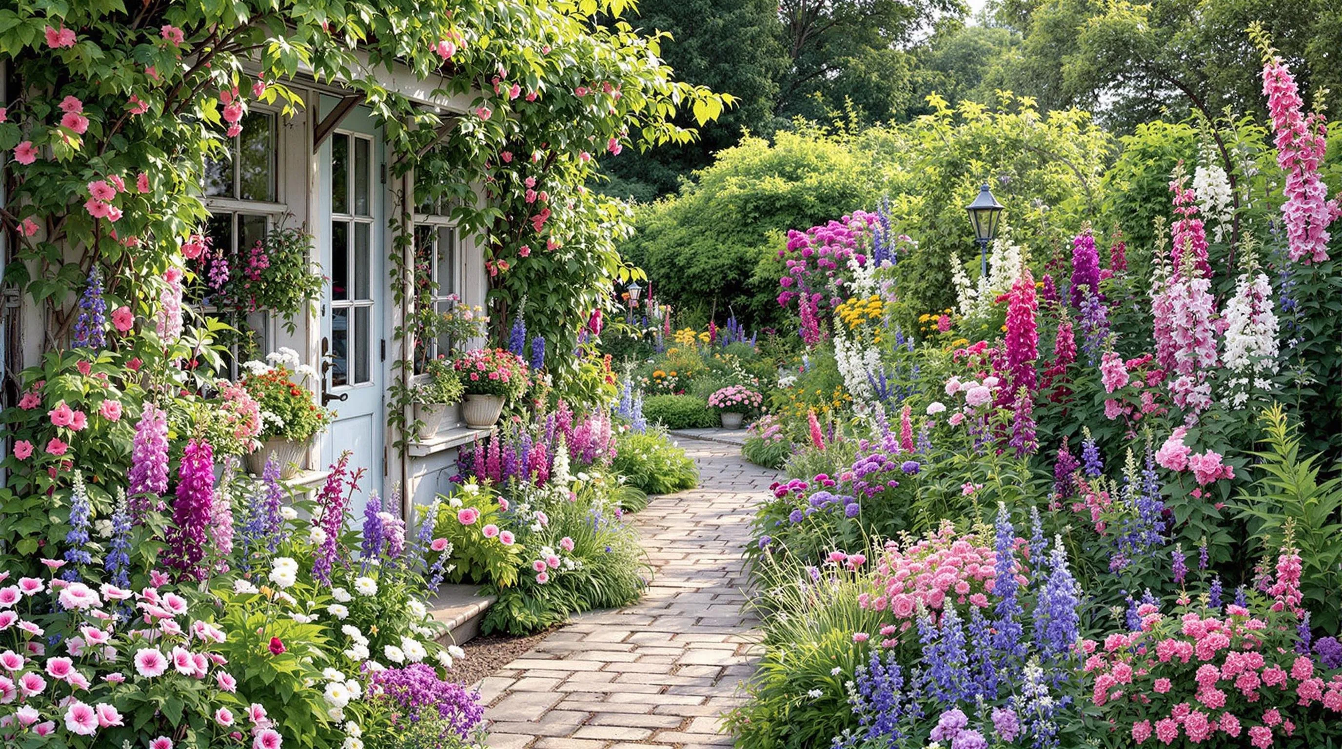 15 Classic Cottage Garden Plants for Season-Long Color: A Gardener's Guide 8 6 classic cottage garden plants for season long color 2