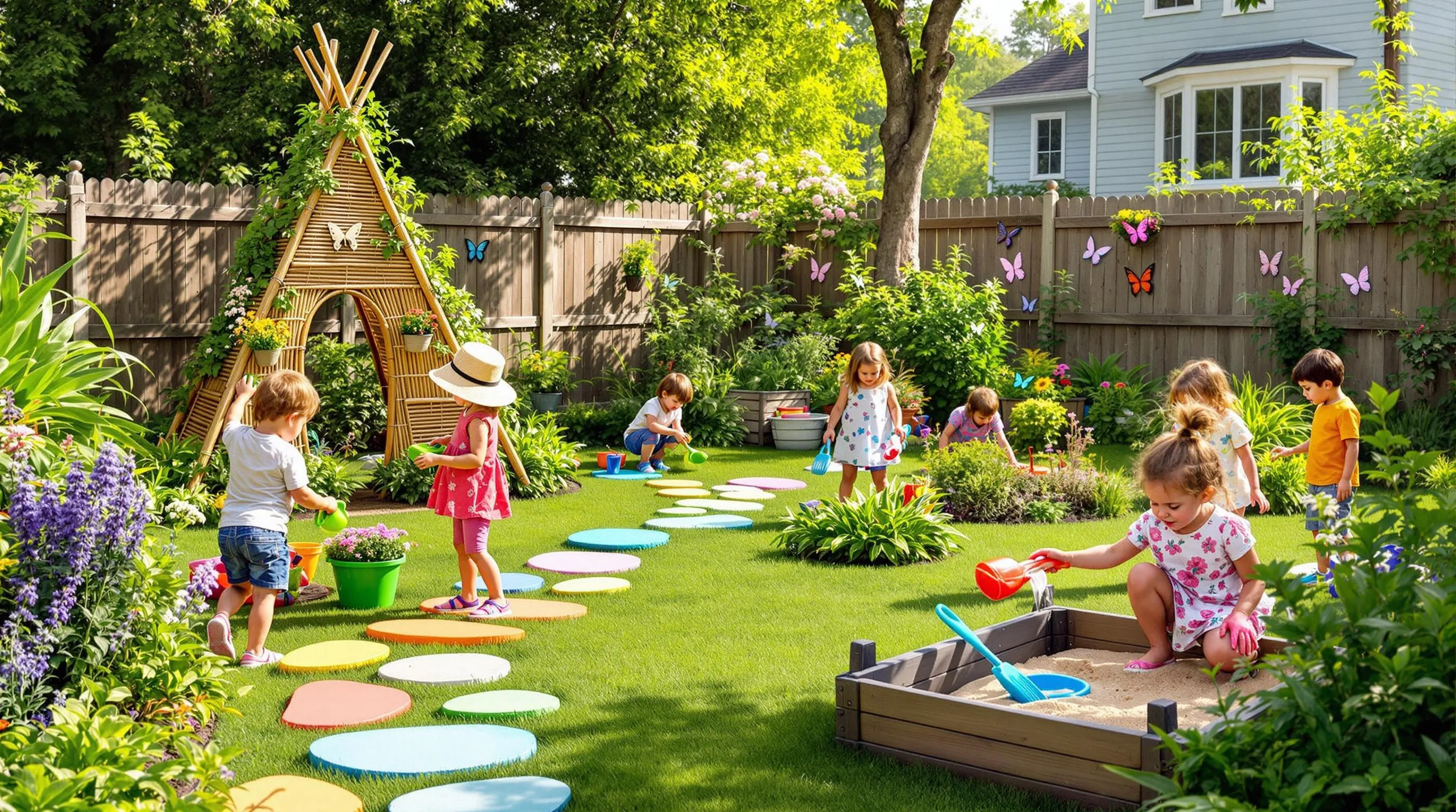 8 backyard garden layout ideas