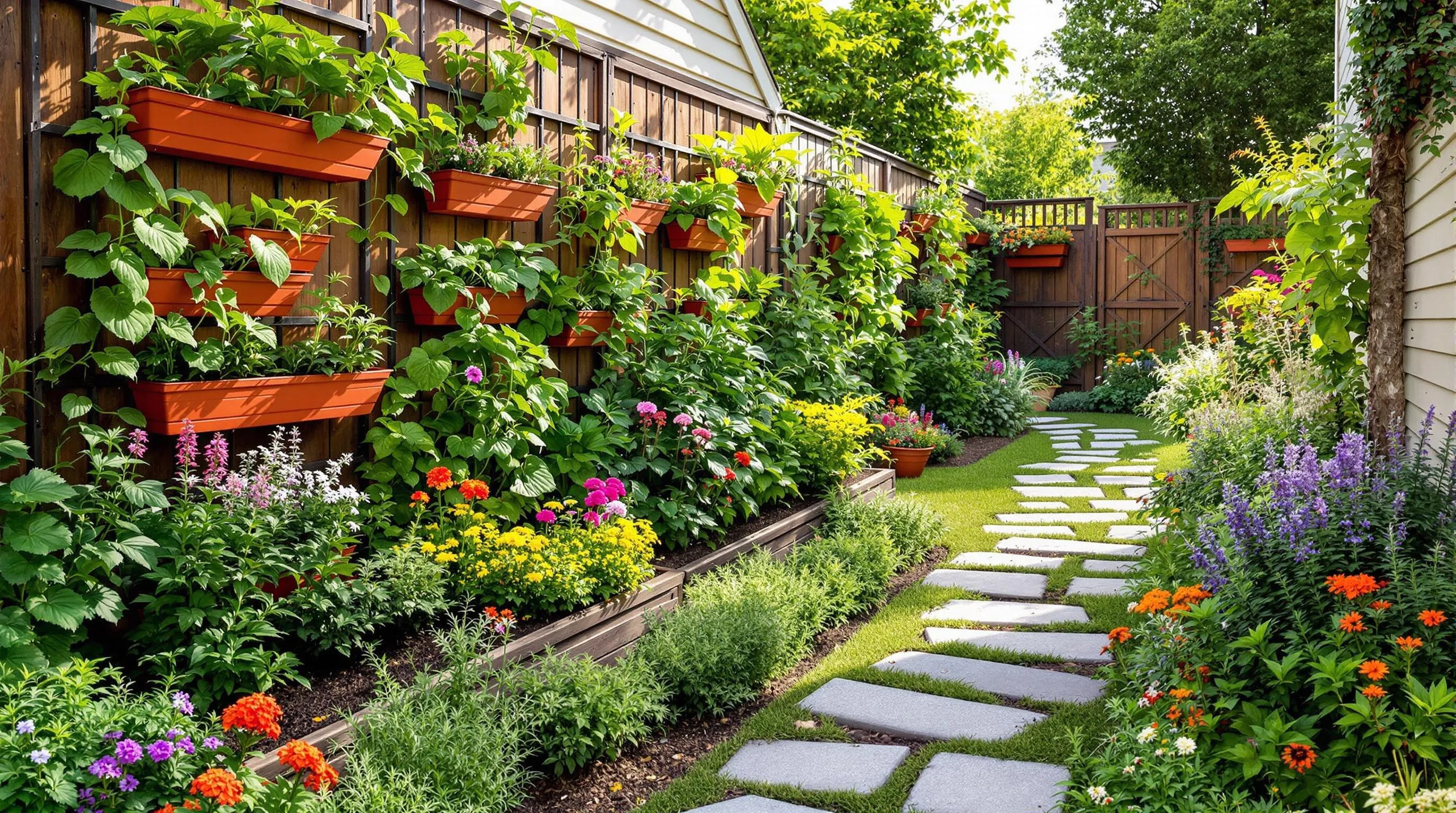 8 side of house landscaping ideas