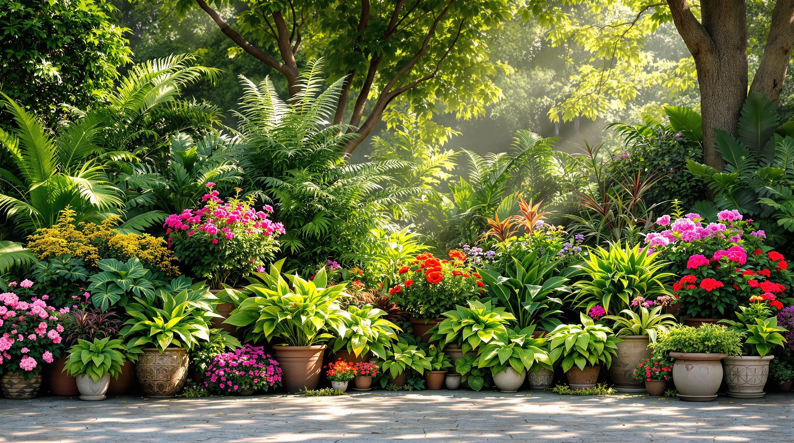 flowers for pots in shade
