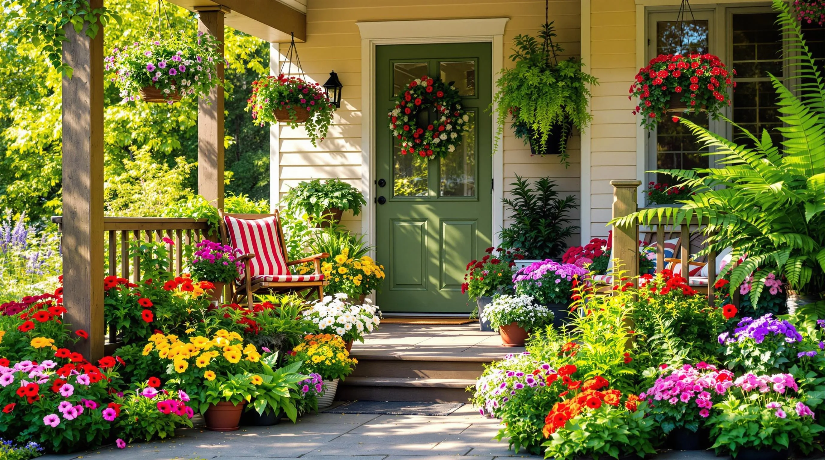 front porch plants 2